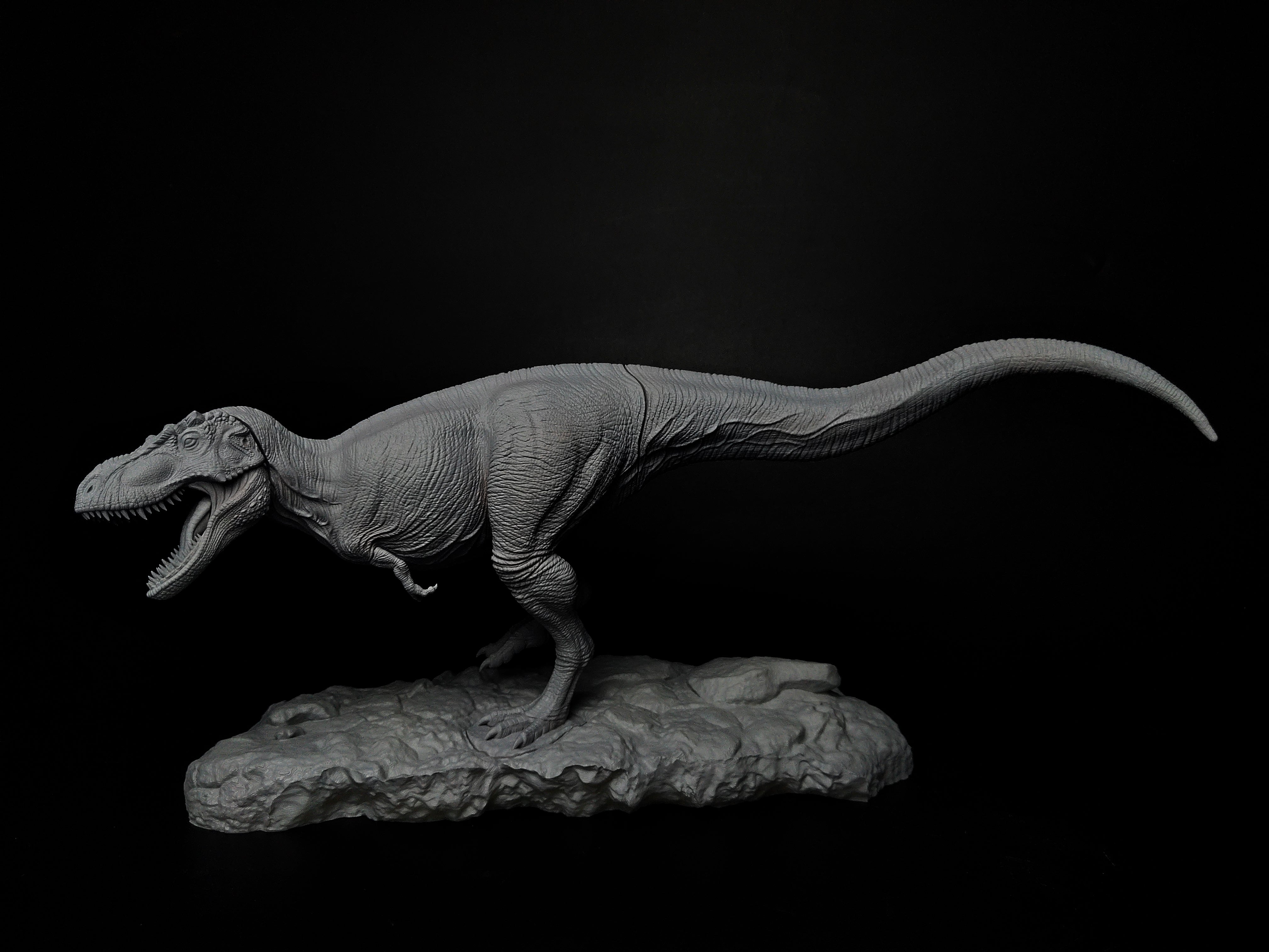 JM Zhuchengtyrannus Hunt Shantungosaurus Model