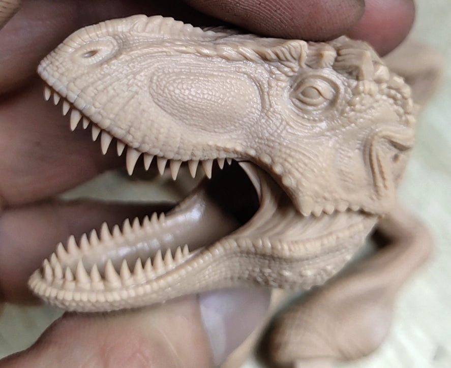 JM Zhuchengtyrannus Hunt Shantungosaurus Model