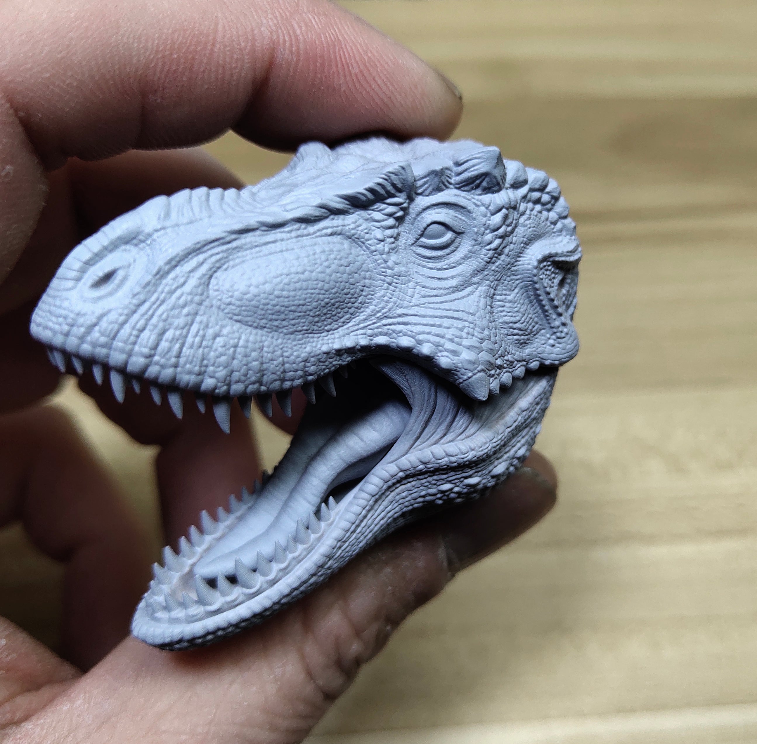 JM Zhuchengtyrannus Hunt Shantungosaurus Model