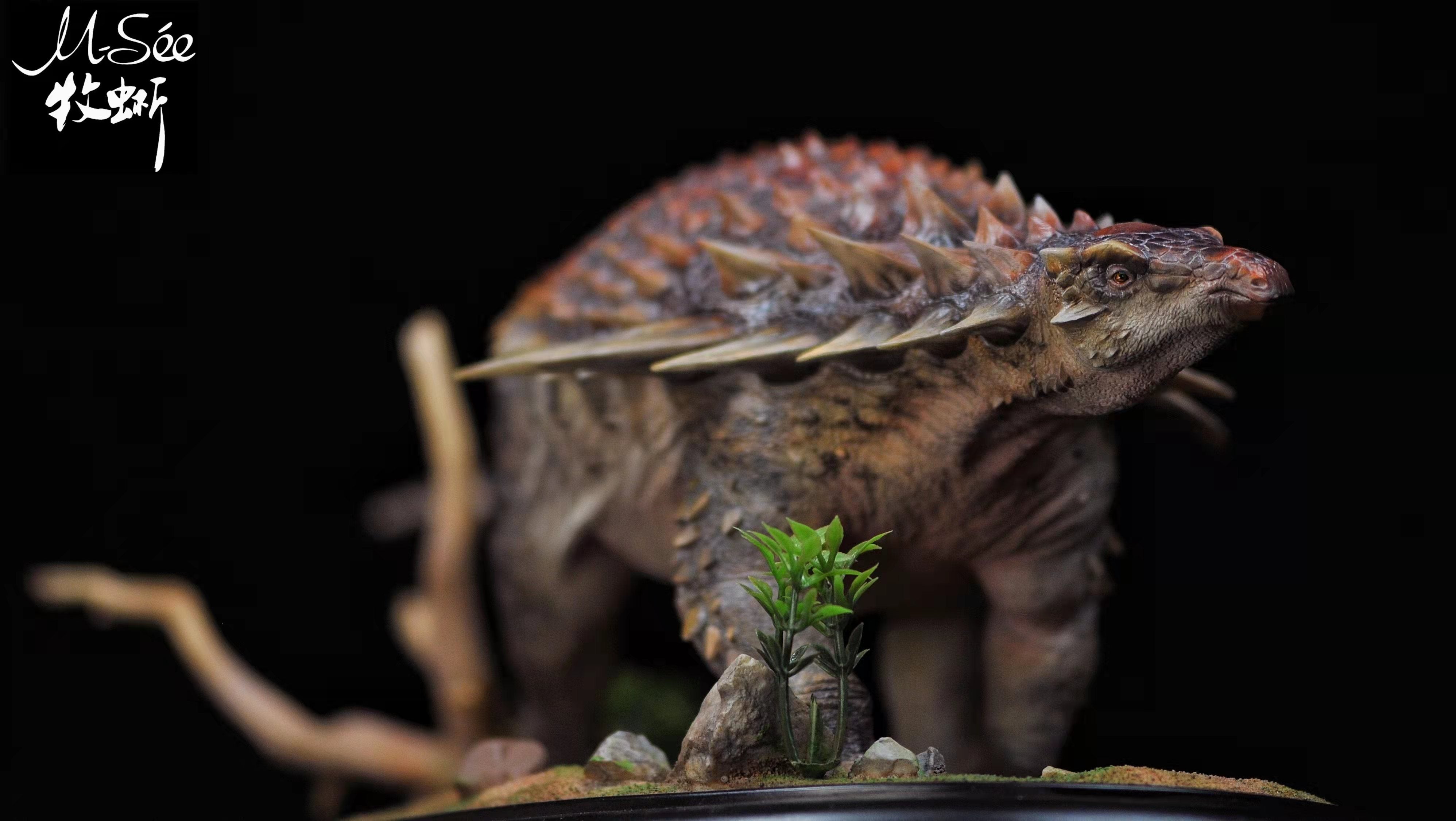 MuSee 1/15 Borealopelta Scene Statue