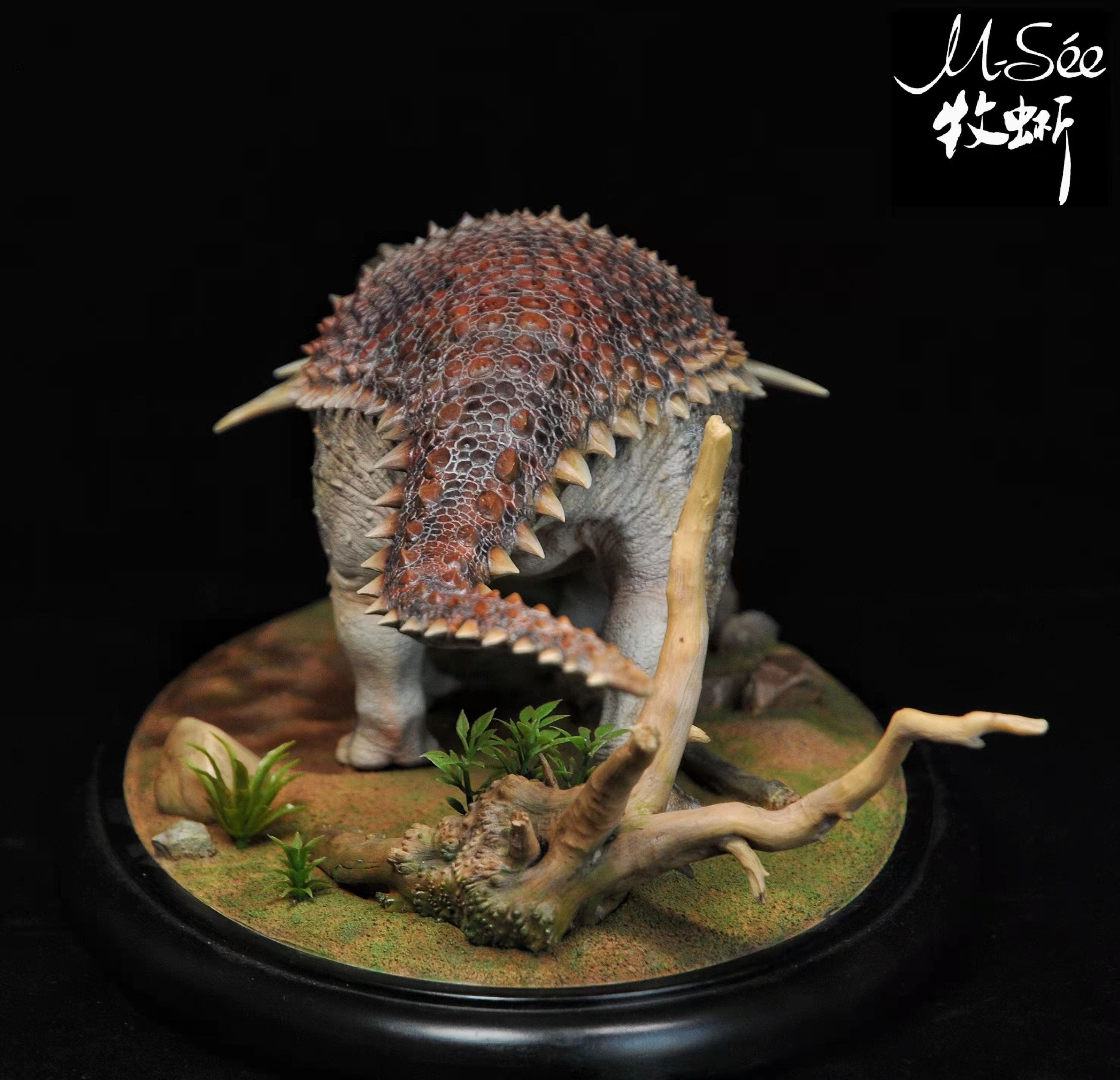 MuSee 1/15 Borealopelta Scene Statue