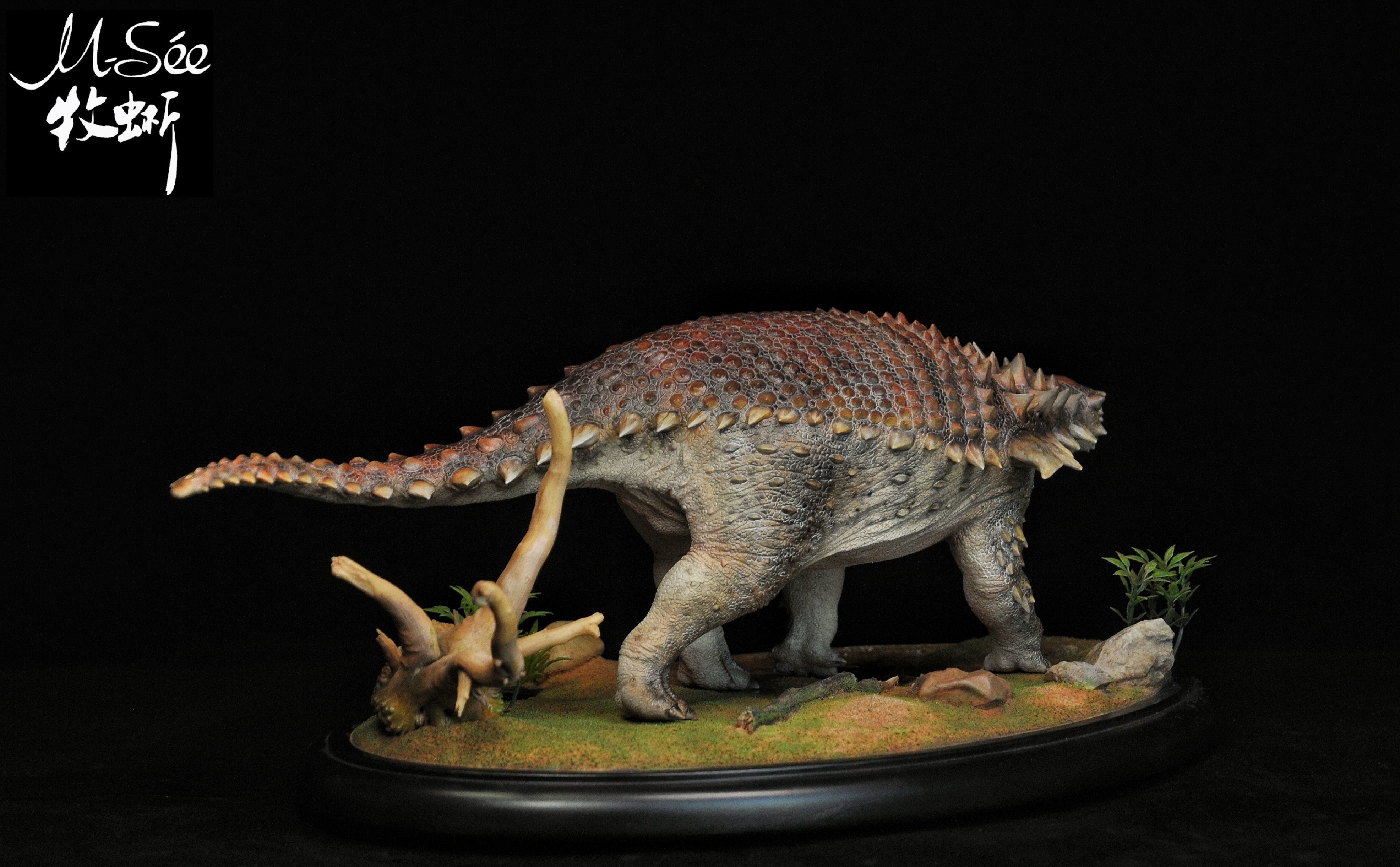 MuSee 1/15 Borealopelta Scene Statue