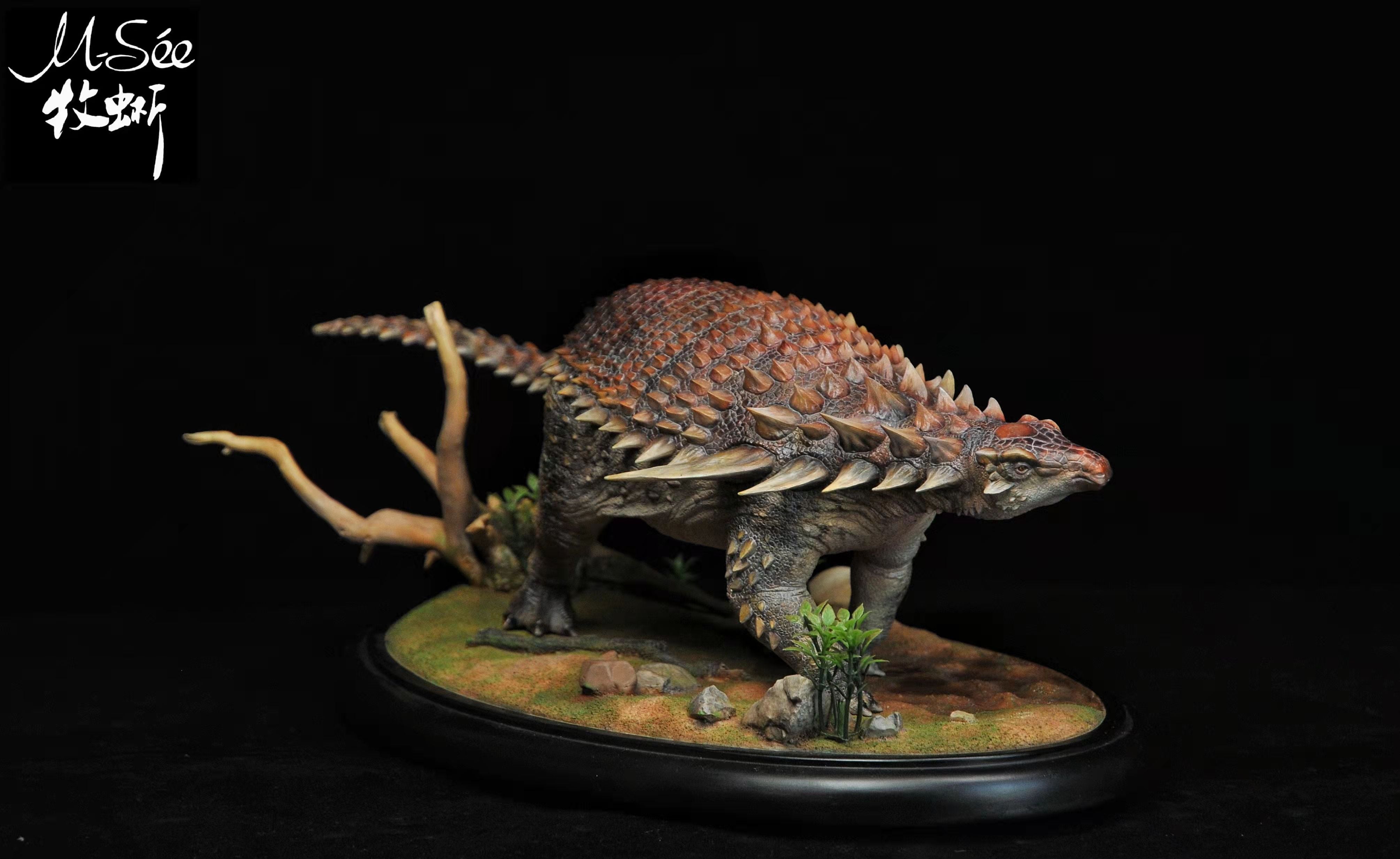 MuSee 1/15 Borealopelta Scene Statue