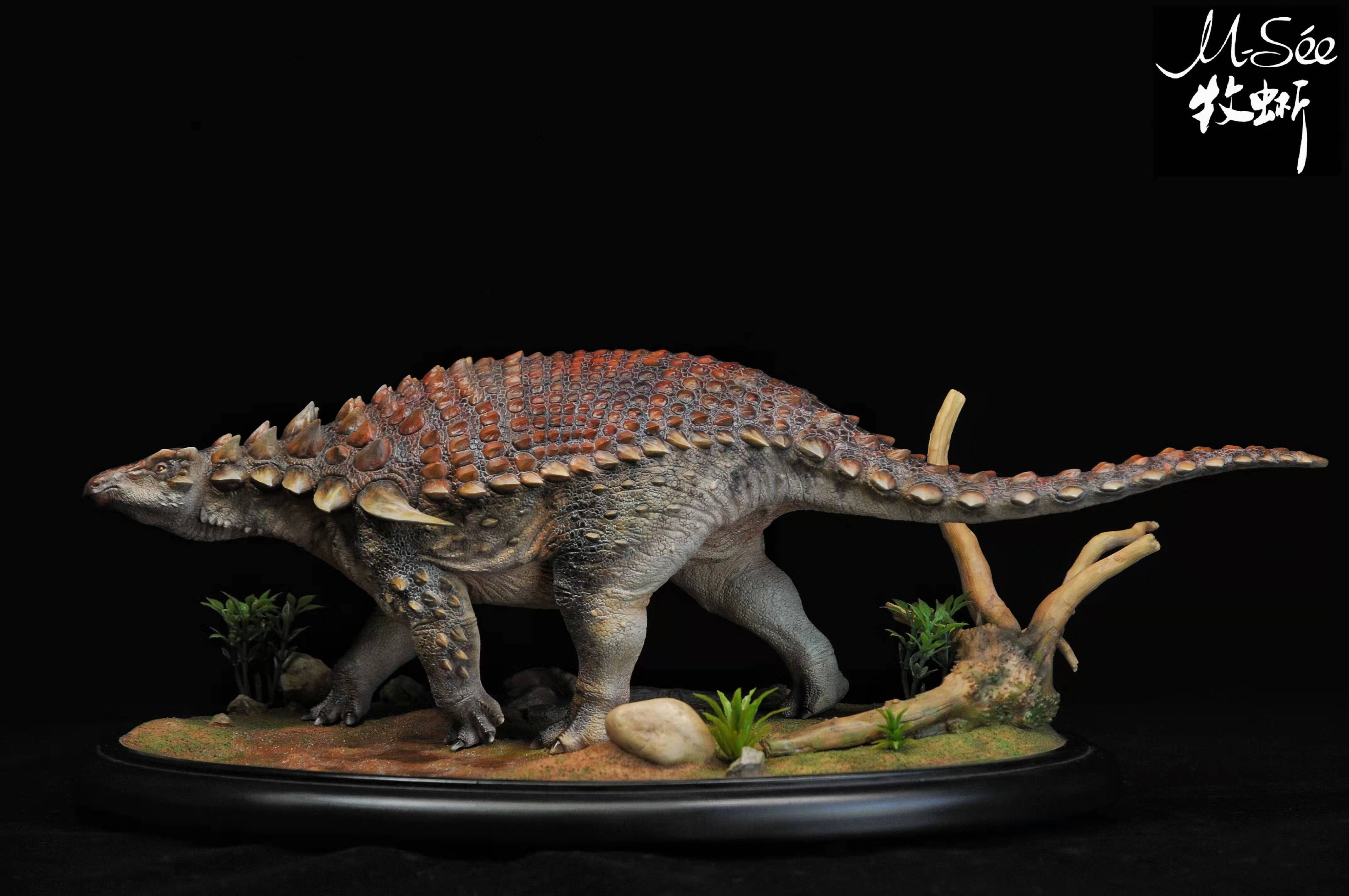 MuSee 1/15 Borealopelta Scene Statue