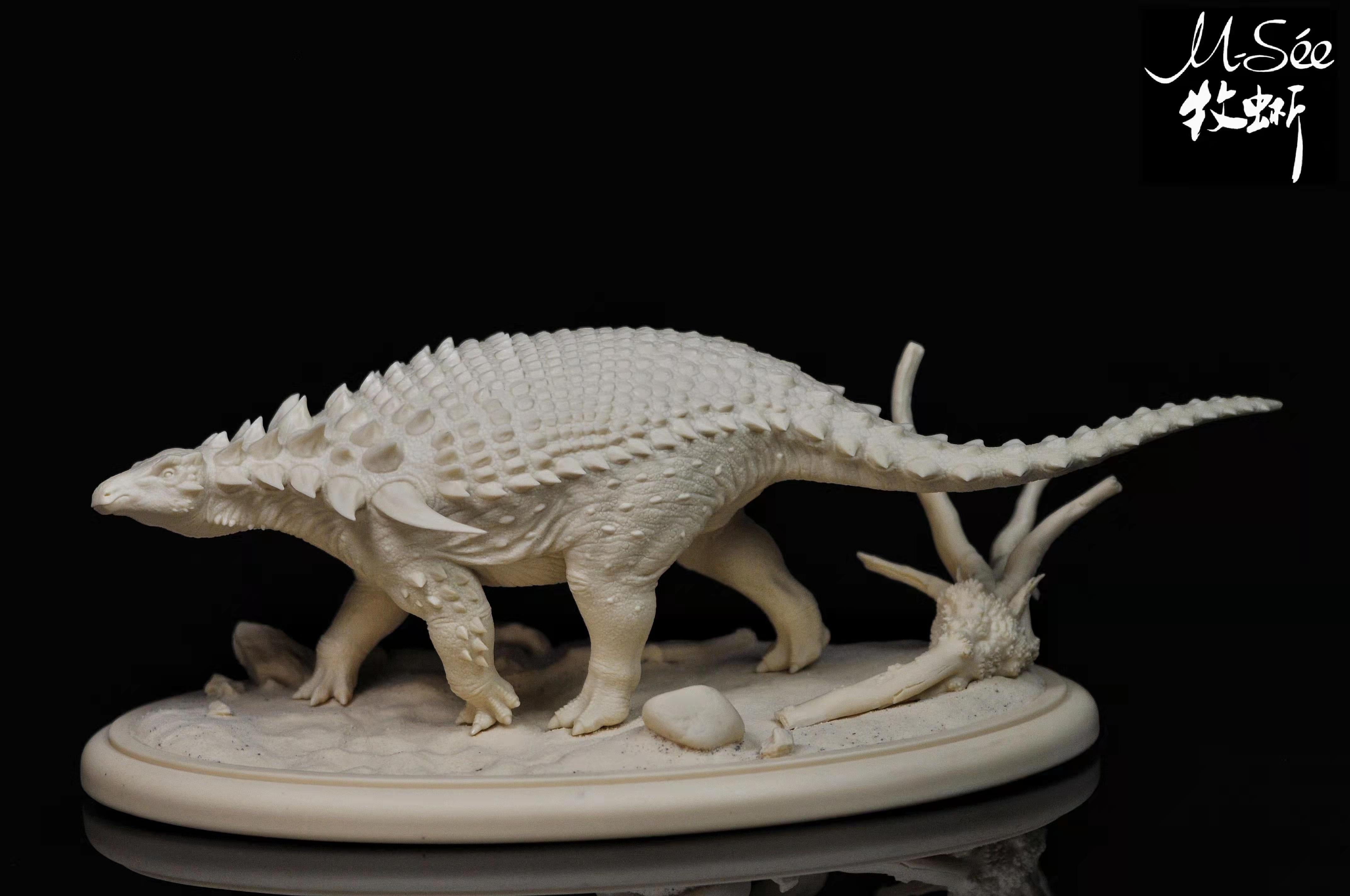 MuSee 1/15 Borealopelta Scene Statue