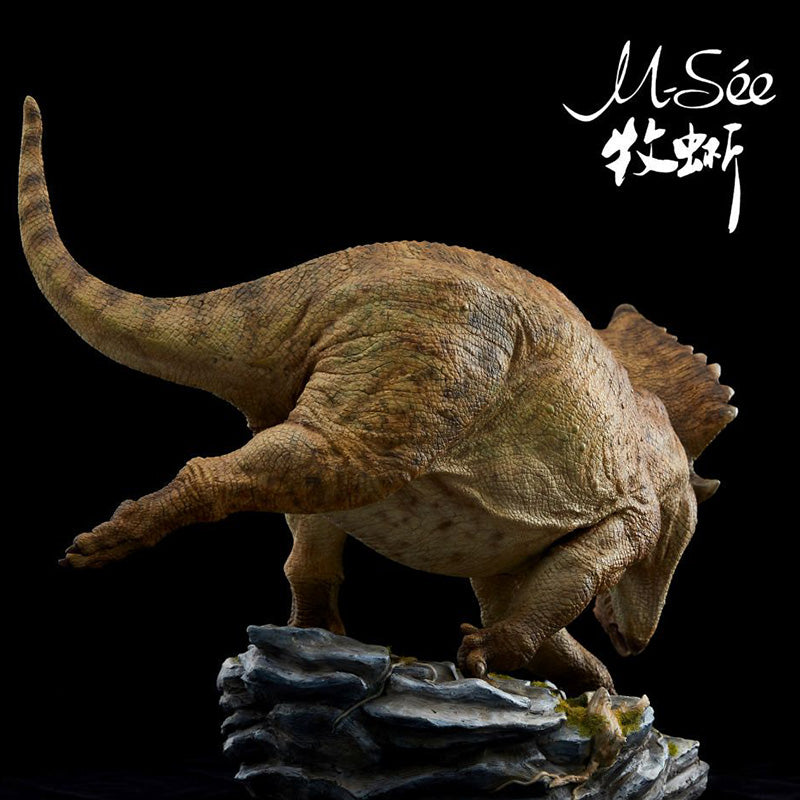 MuSee 1/10 Scale Lythronax argestes VS Diabloceratops Scene Statue