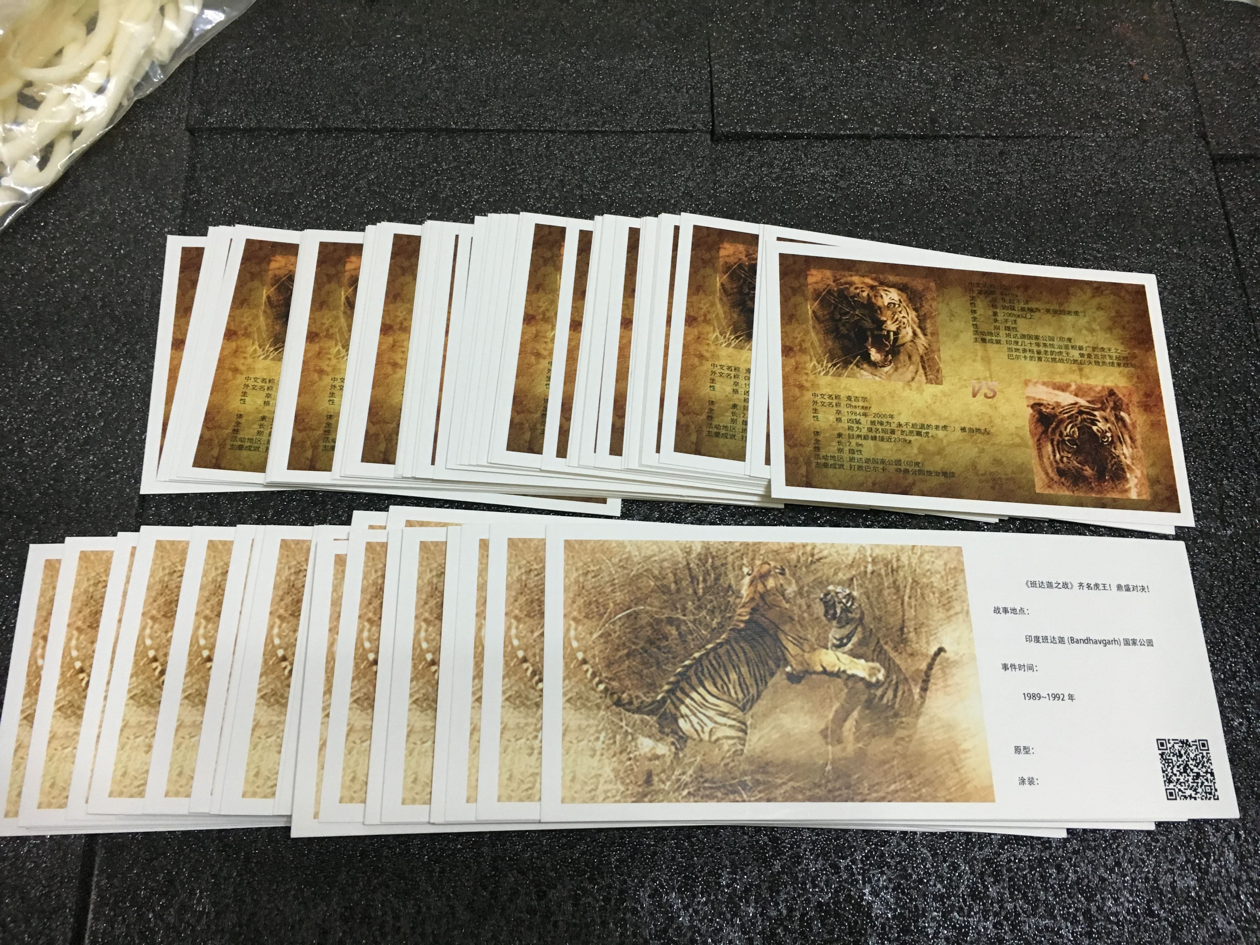 1:15 Barka VS Charger Tiger King Scene Model