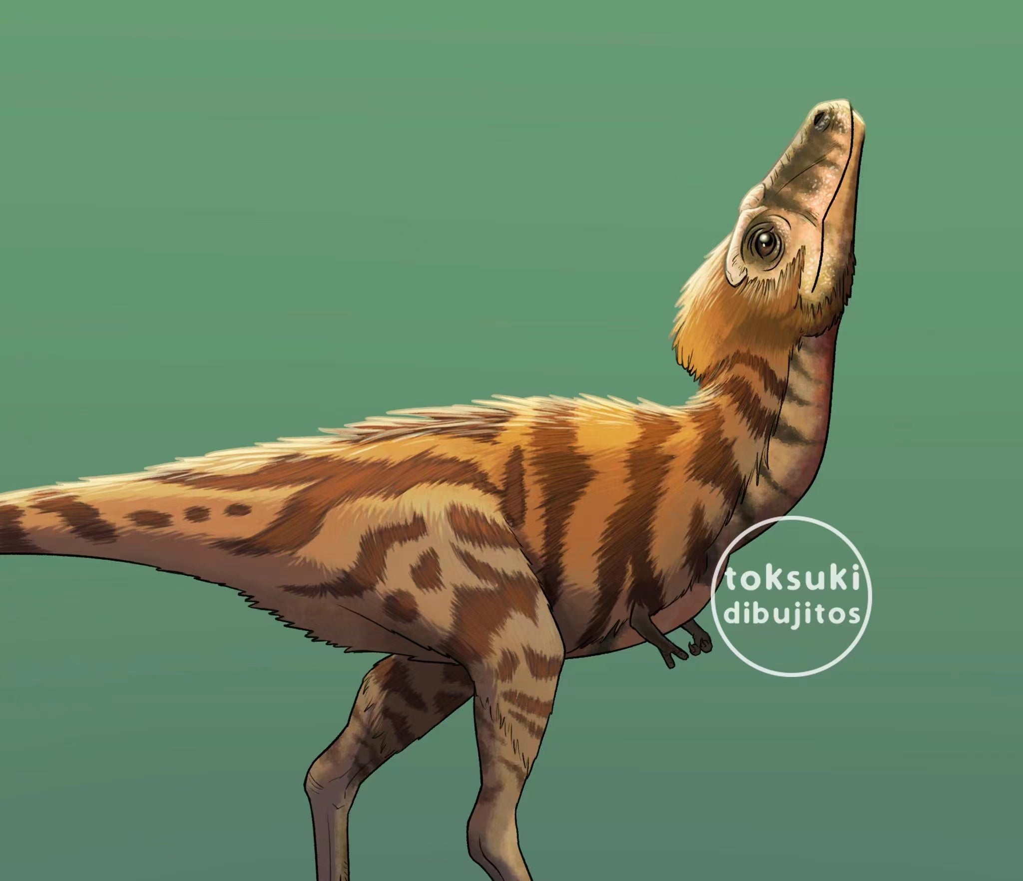 Cen DaoYi Studio 1:15 Scale Tyrannosaurus Cub Statue Model Kit