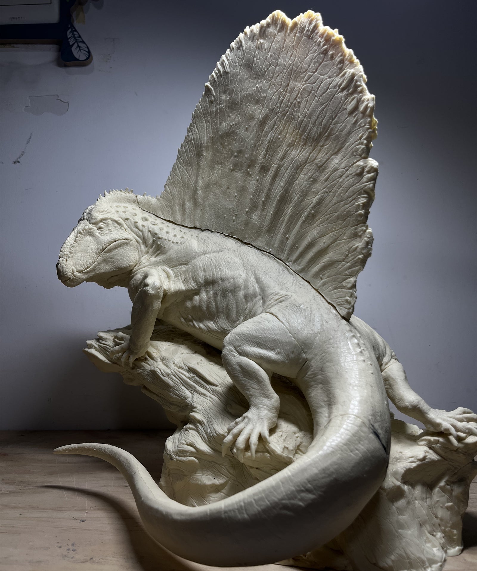 DM 1:5 Dimetrodon Scene Kit