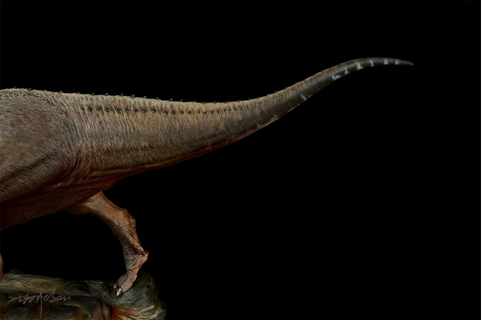 1/18 Tyrannosaurus Rex Rambo Scene Statue