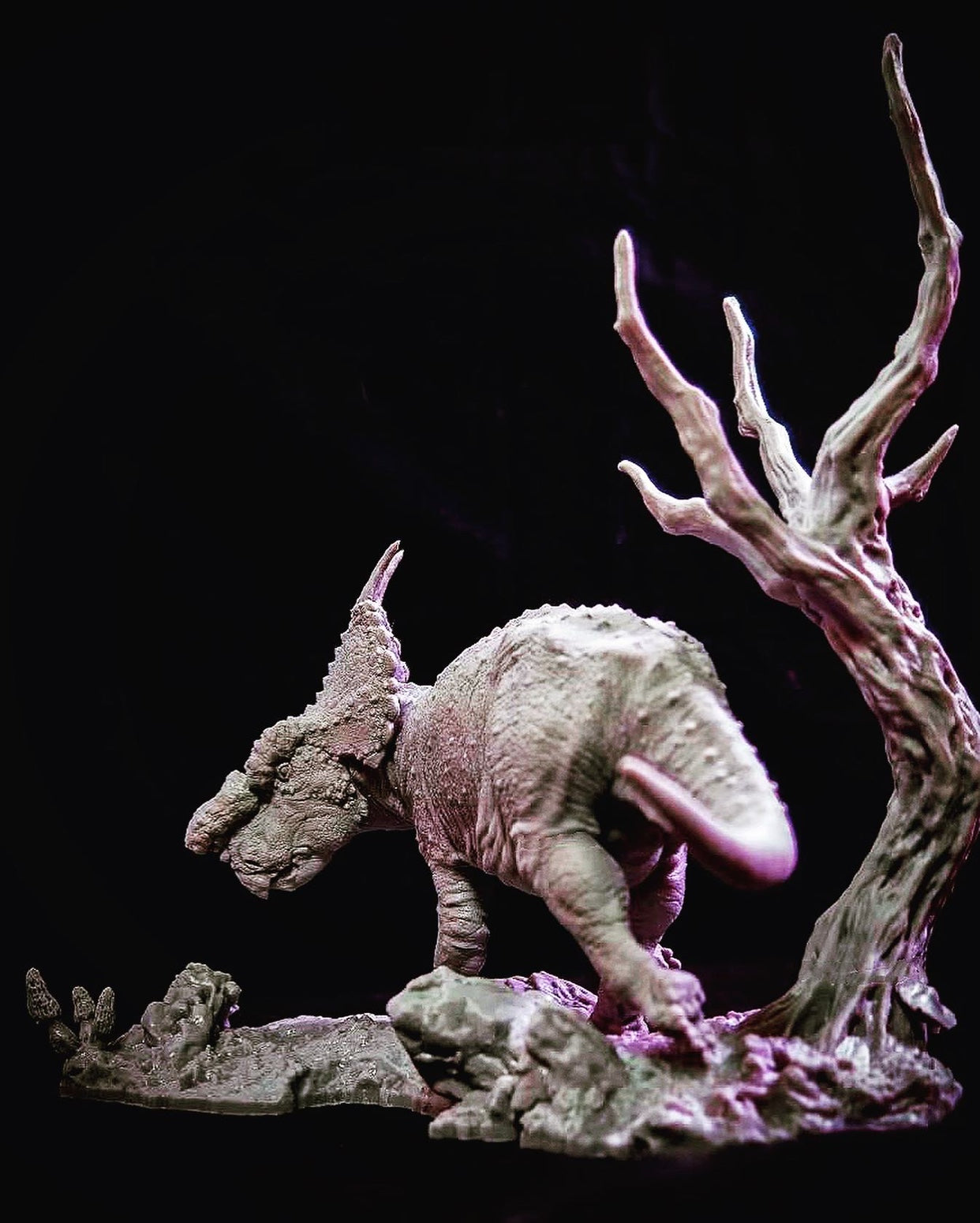 Achelousaurus Scene Model Kit