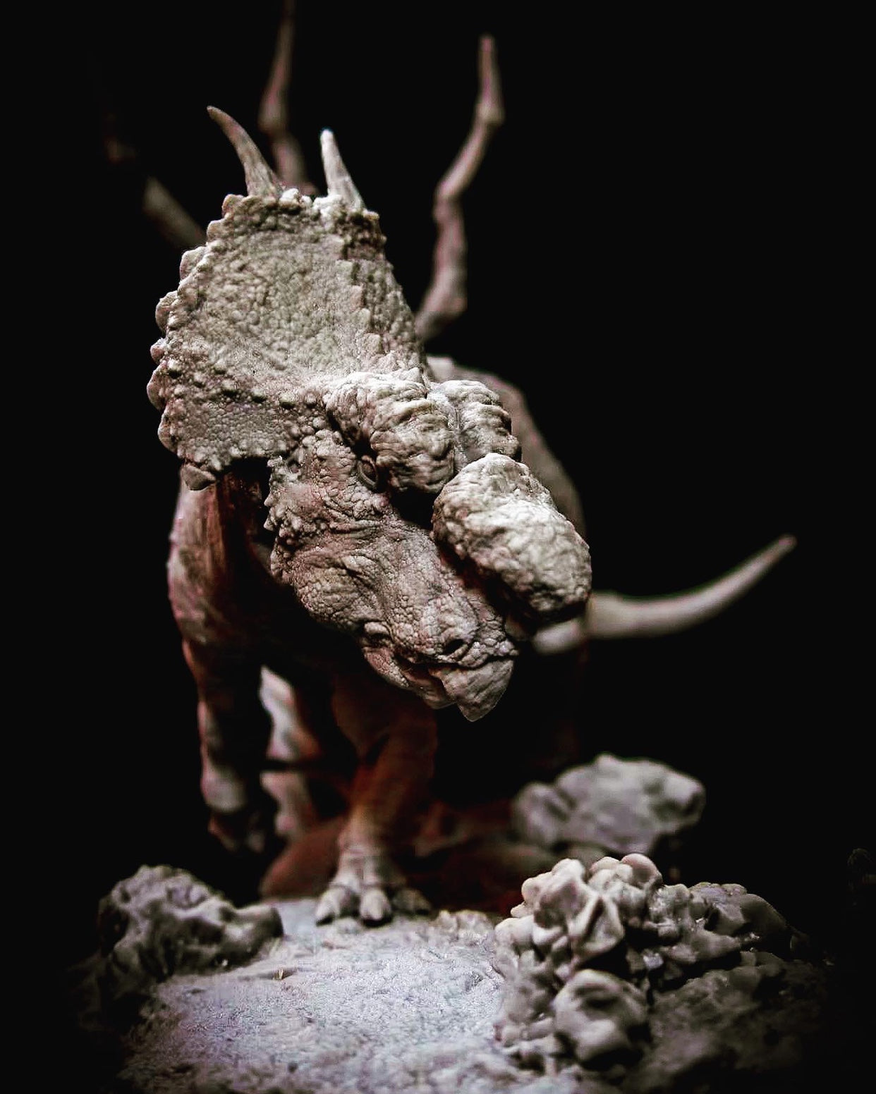 Achelousaurus Scene Model Kit
