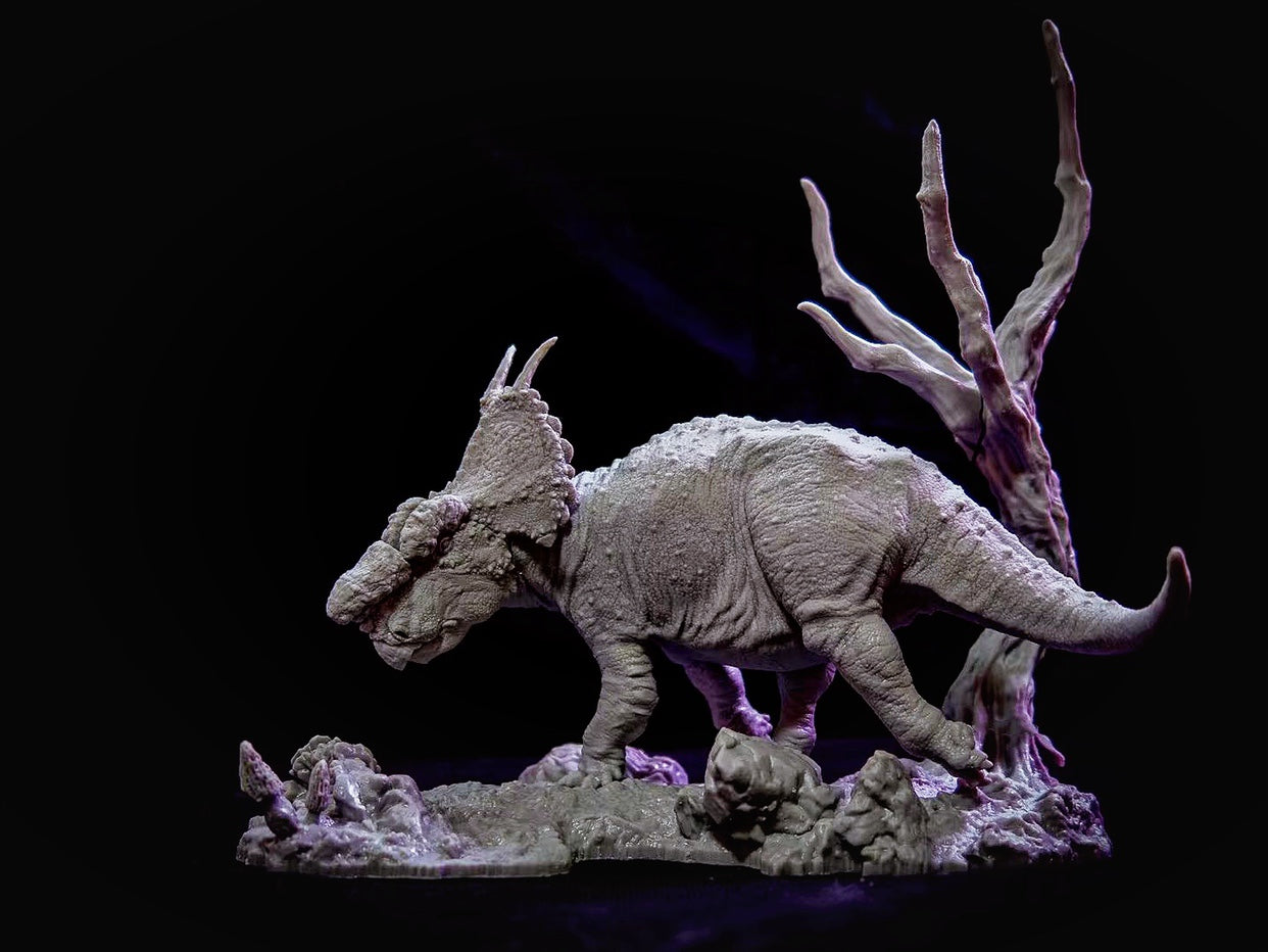 Achelousaurus Scene Model Kit