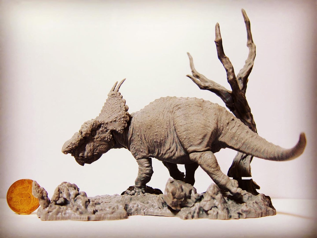 Achelousaurus Scene Model Kit
