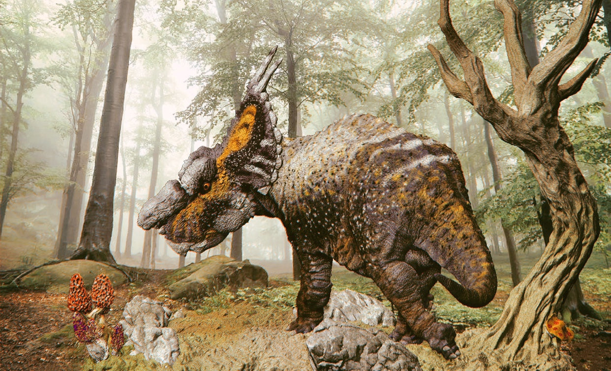 Achelousaurus Scene Model Kit