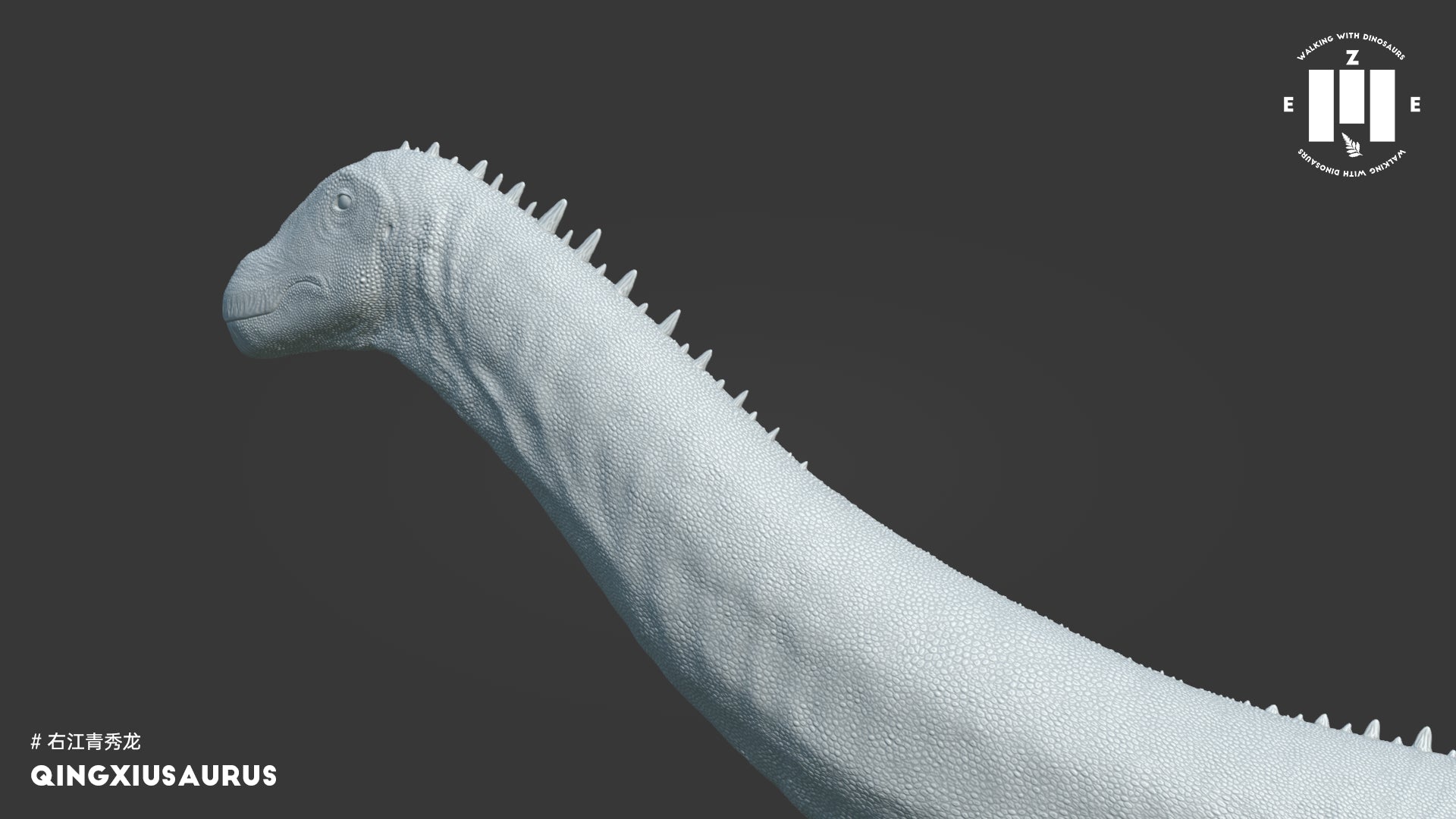 ZEE STUDIO 1:35 Scale Qingxiusaurus Model Kit