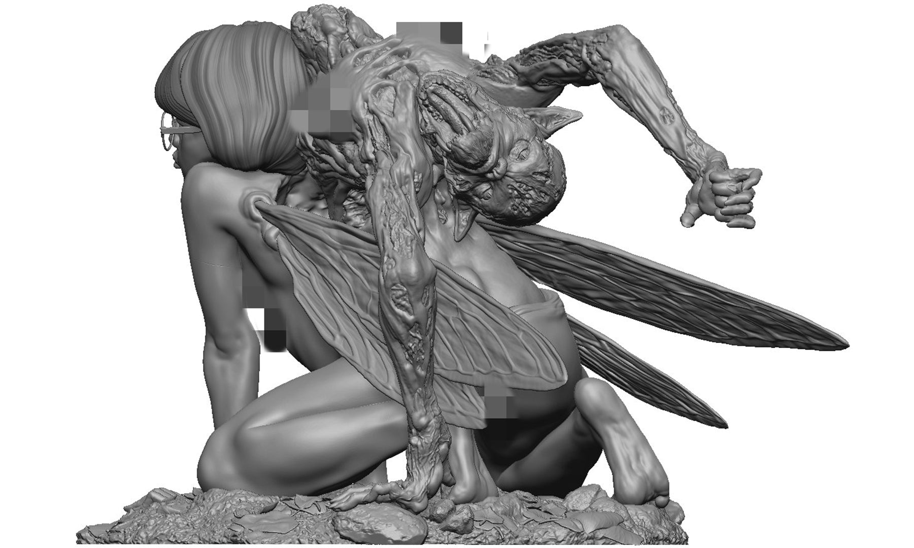 1/6 Scale Parasitized Fairy Model Kit