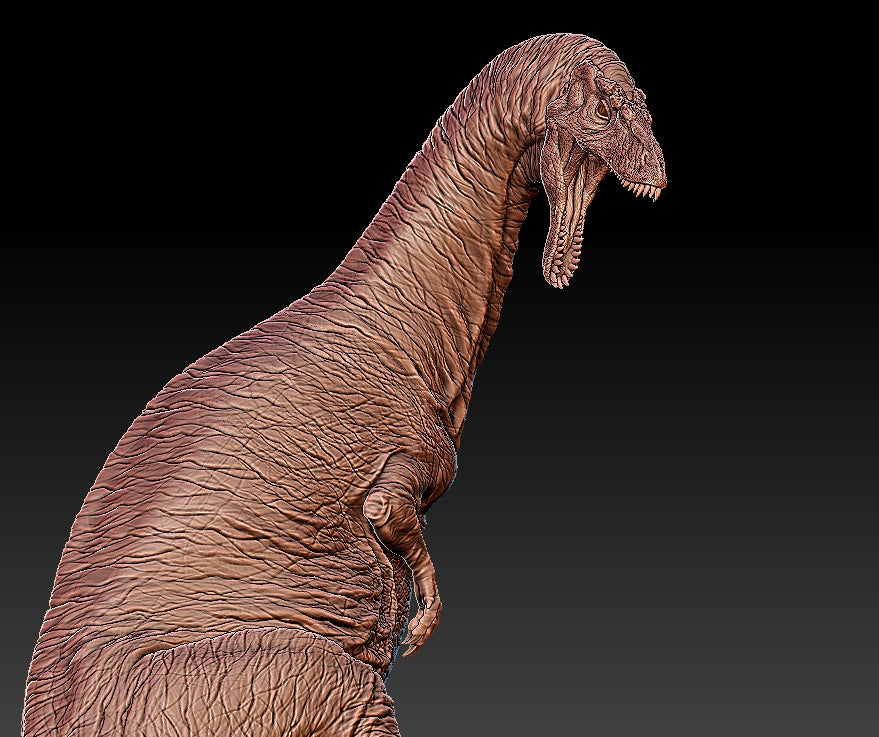 Rapetosaurus krausei Masiakasaurus Model Kit