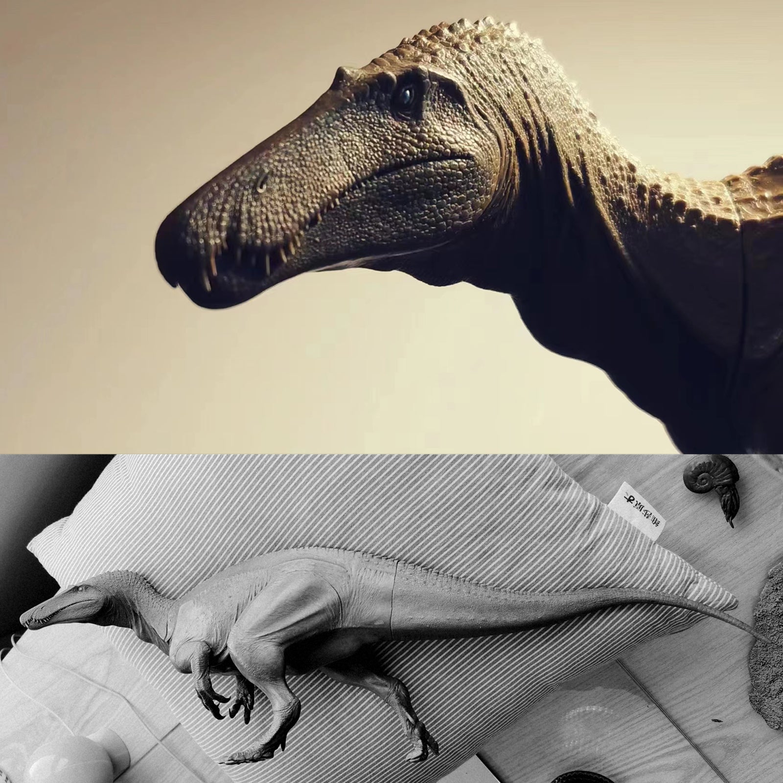 MK Studio 1:20 Scale Baryonyx Scene Statue Kit