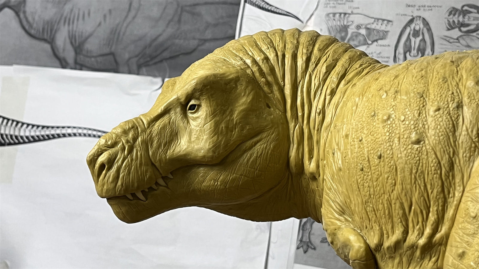 1:15 Scale Tyrannosaurus Rex Scene Model