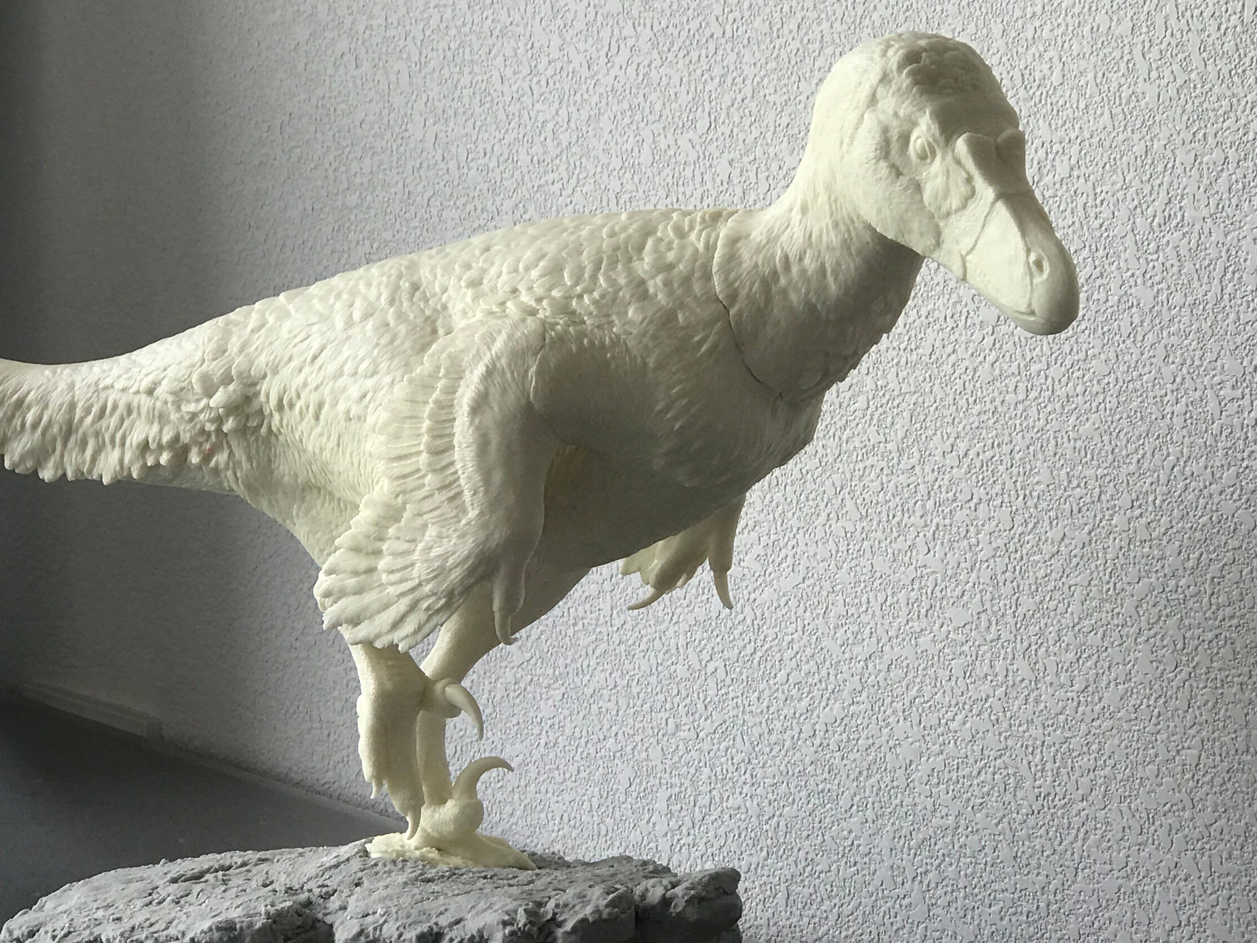 Cen DaoYi Studio 1:3 Scale Linheraptor exquisitus Ethnic Group Scene Statue Model Kit