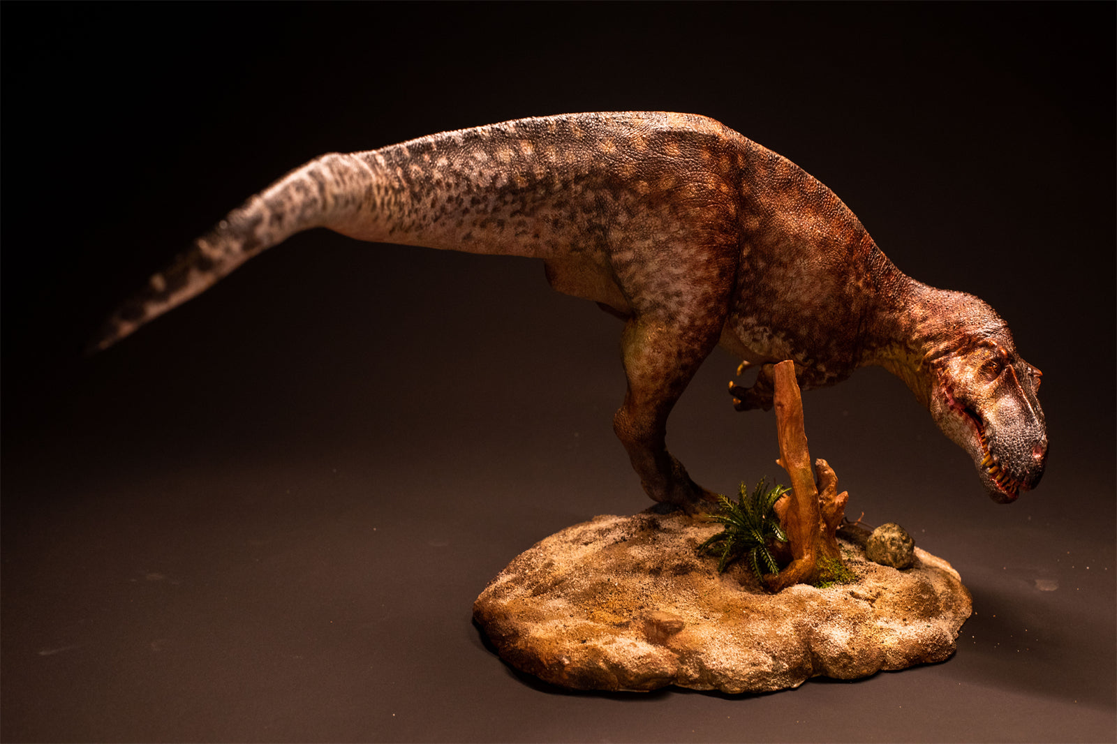 DM Studio 1:15 Scale Torvosaurus Allosaurus Cub Scene Kit
