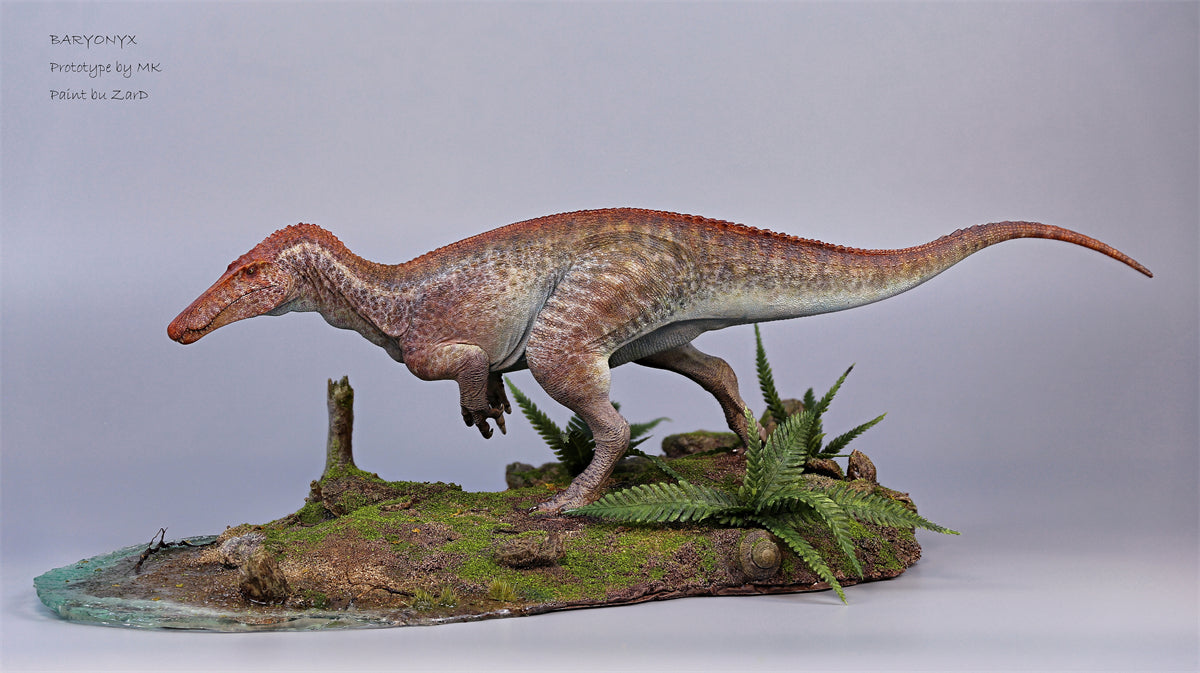 MK Studio 1:20 Scale Baryonyx Scene Statue Kit
