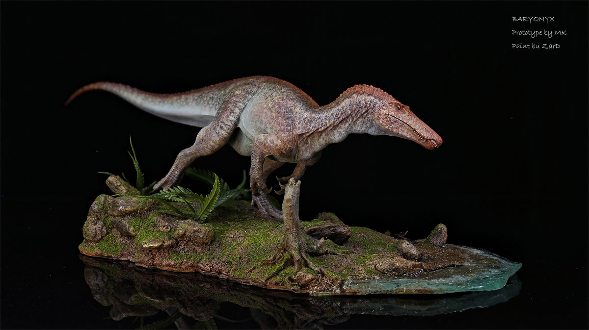 MK Studio 1:20 Scale Baryonyx Scene Statue Kit