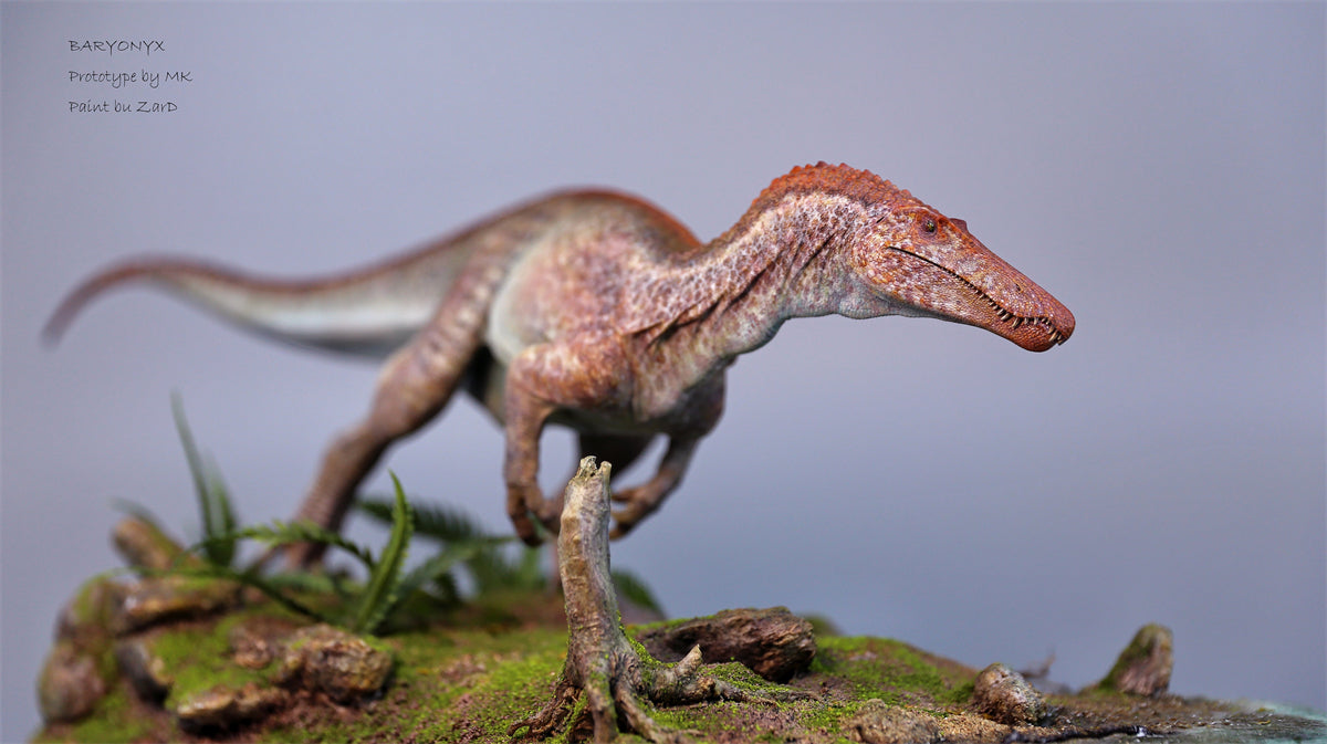 MK Studio 1:20 Scale Baryonyx Scene Statue Kit