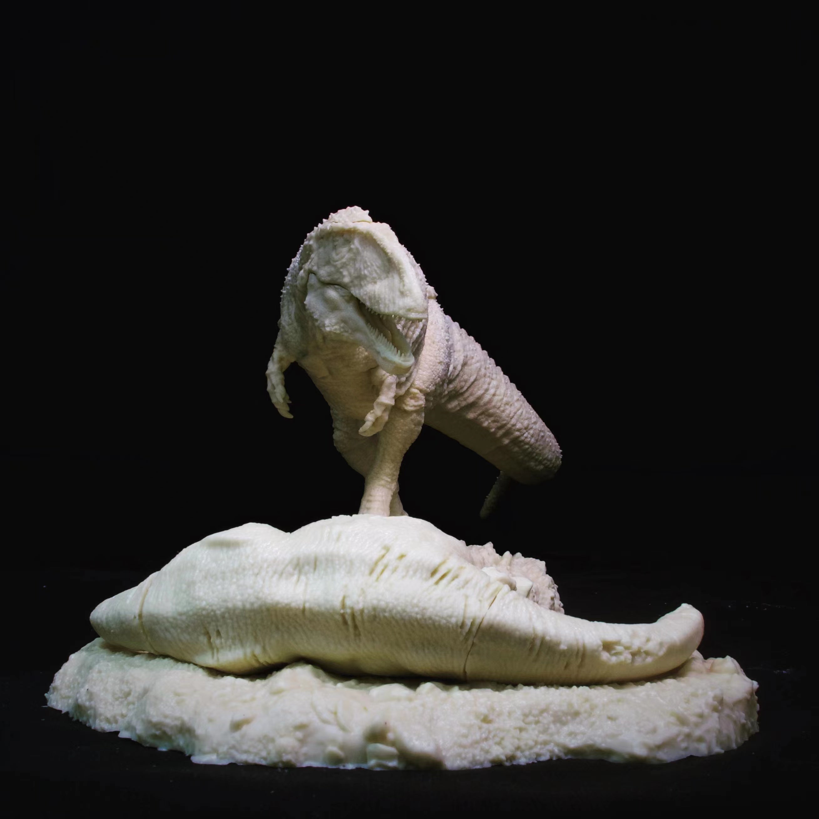 Spinosaurus Carcharodontosaurus Paralititan Corpse Scene Model Kit