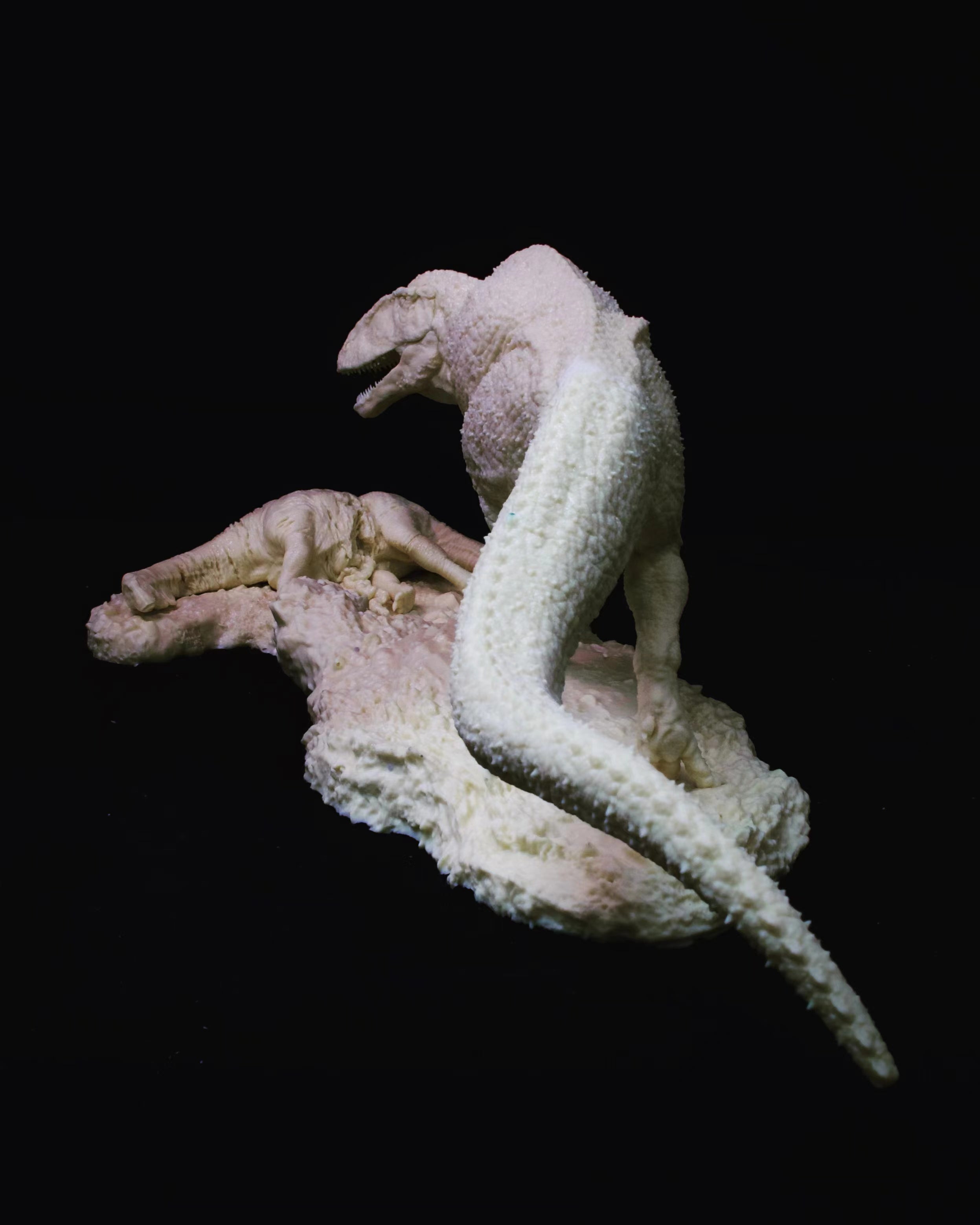 Spinosaurus Carcharodontosaurus Paralititan Corpse Scene Model Kit
