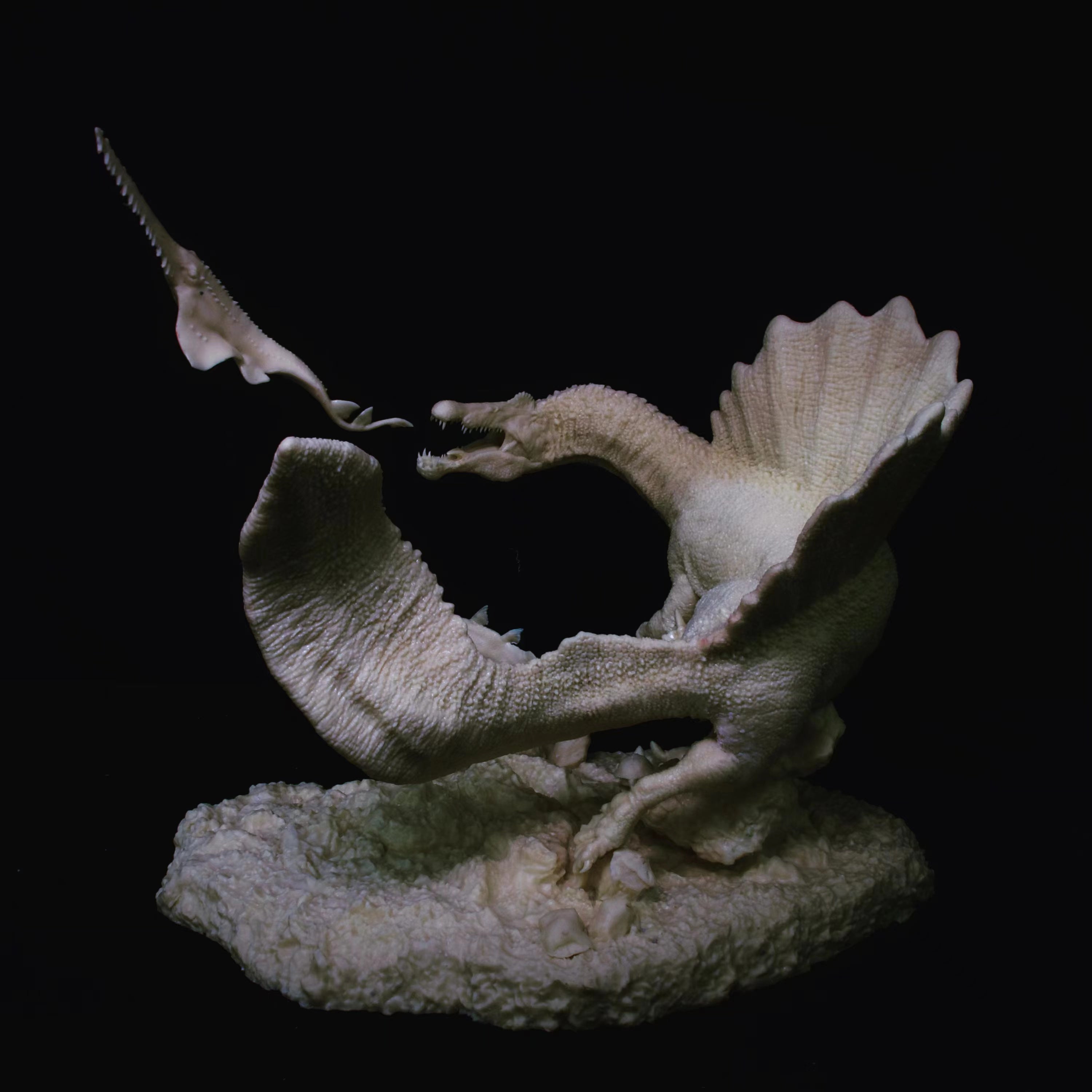 Spinosaurus Carcharodontosaurus Paralititan Corpse Scene Model Kit