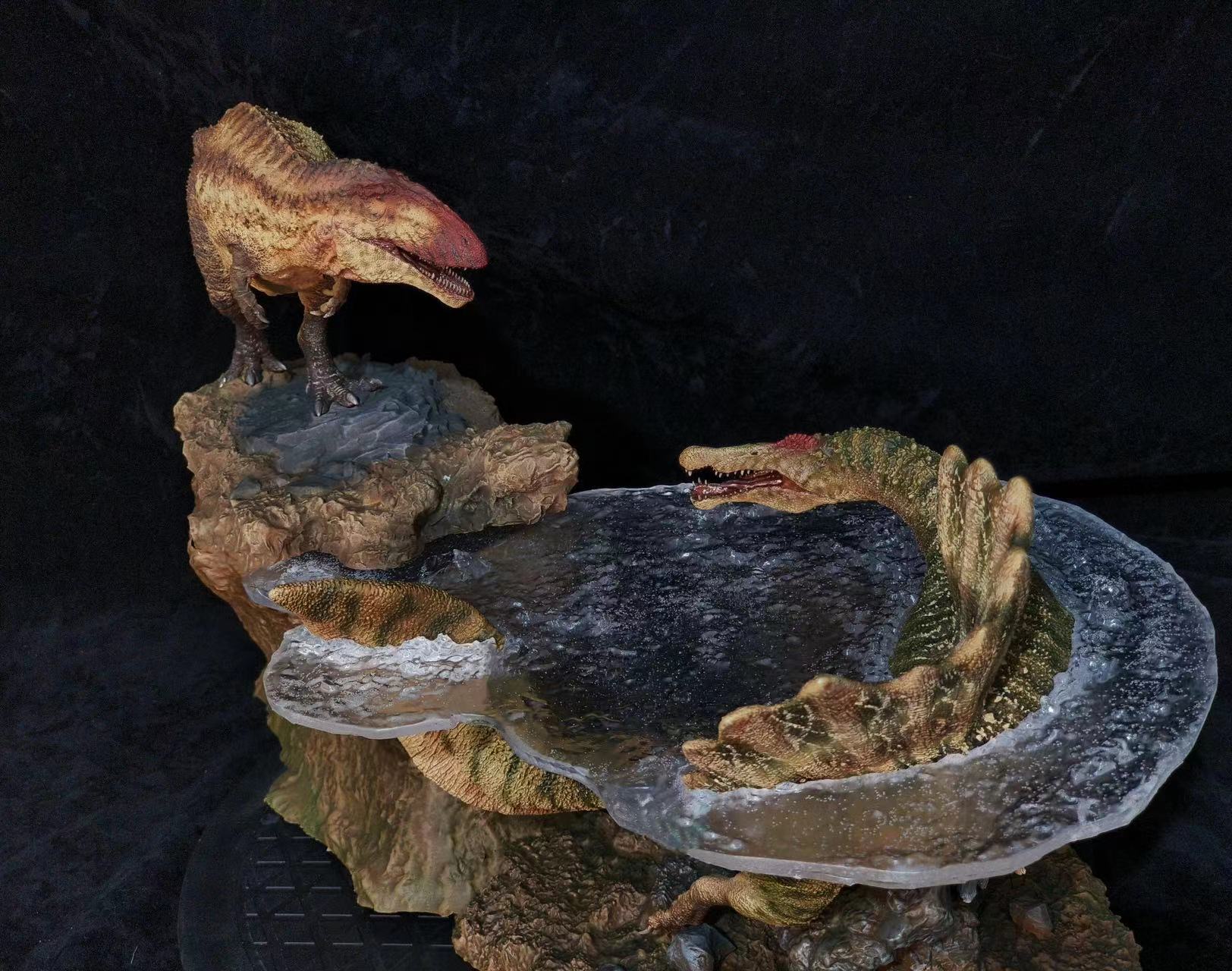 Spinosaurus Carcharodontosaurus Paralititan Corpse Scene Model Kit