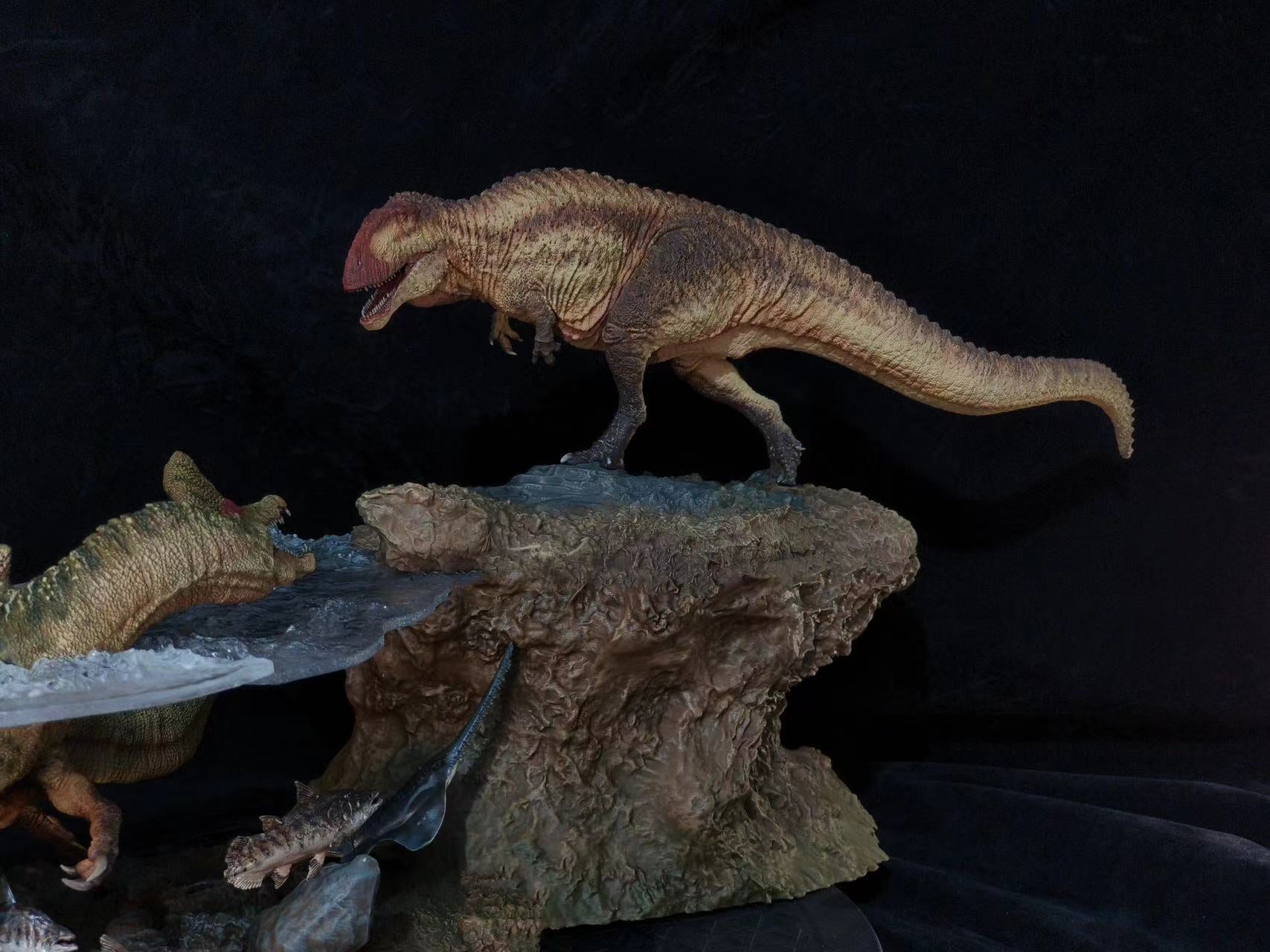 Spinosaurus Carcharodontosaurus Paralititan Corpse Scene Model Kit