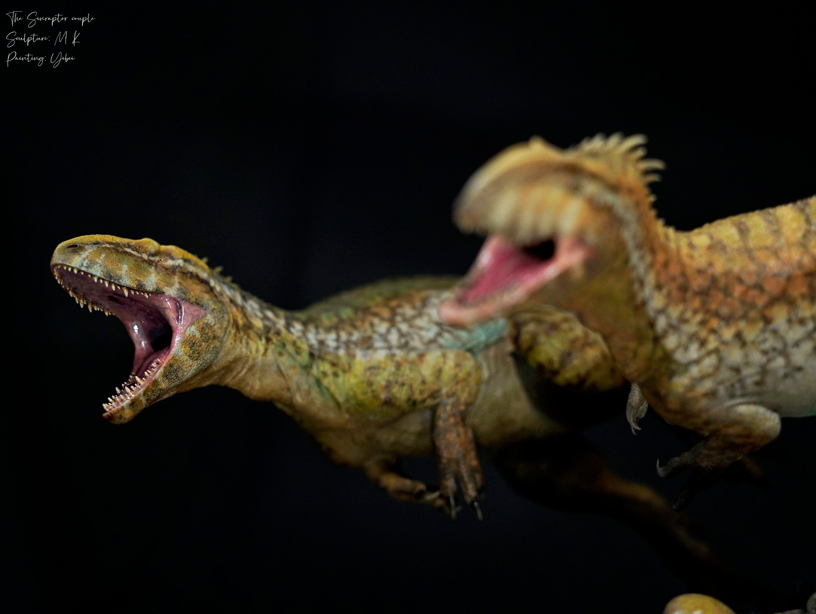 MK Studio 1:20 Scale Sinraptor Couple Scene Statue
