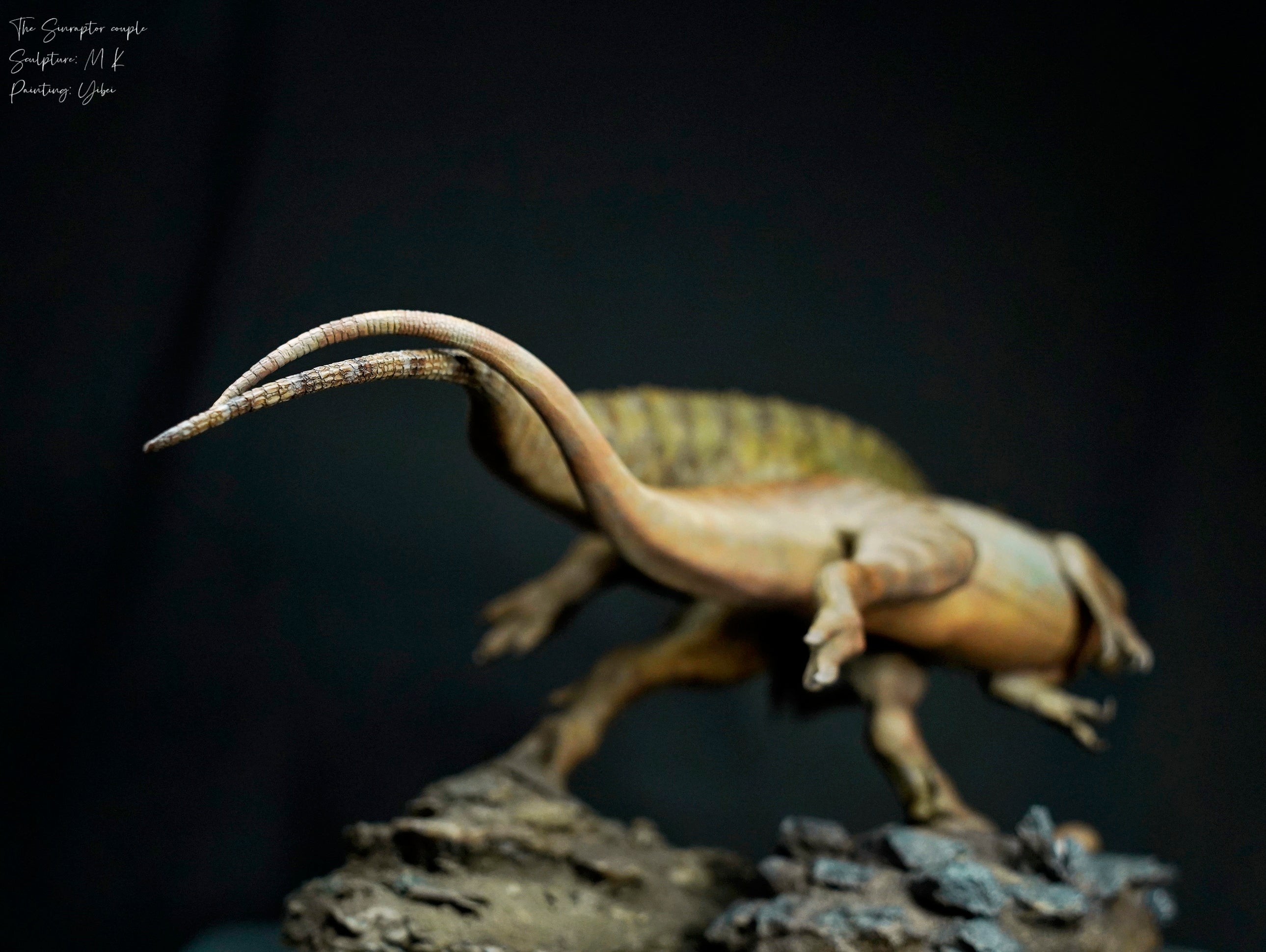 MK Studio 1:20 Scale Sinraptor Couple Scene Statue