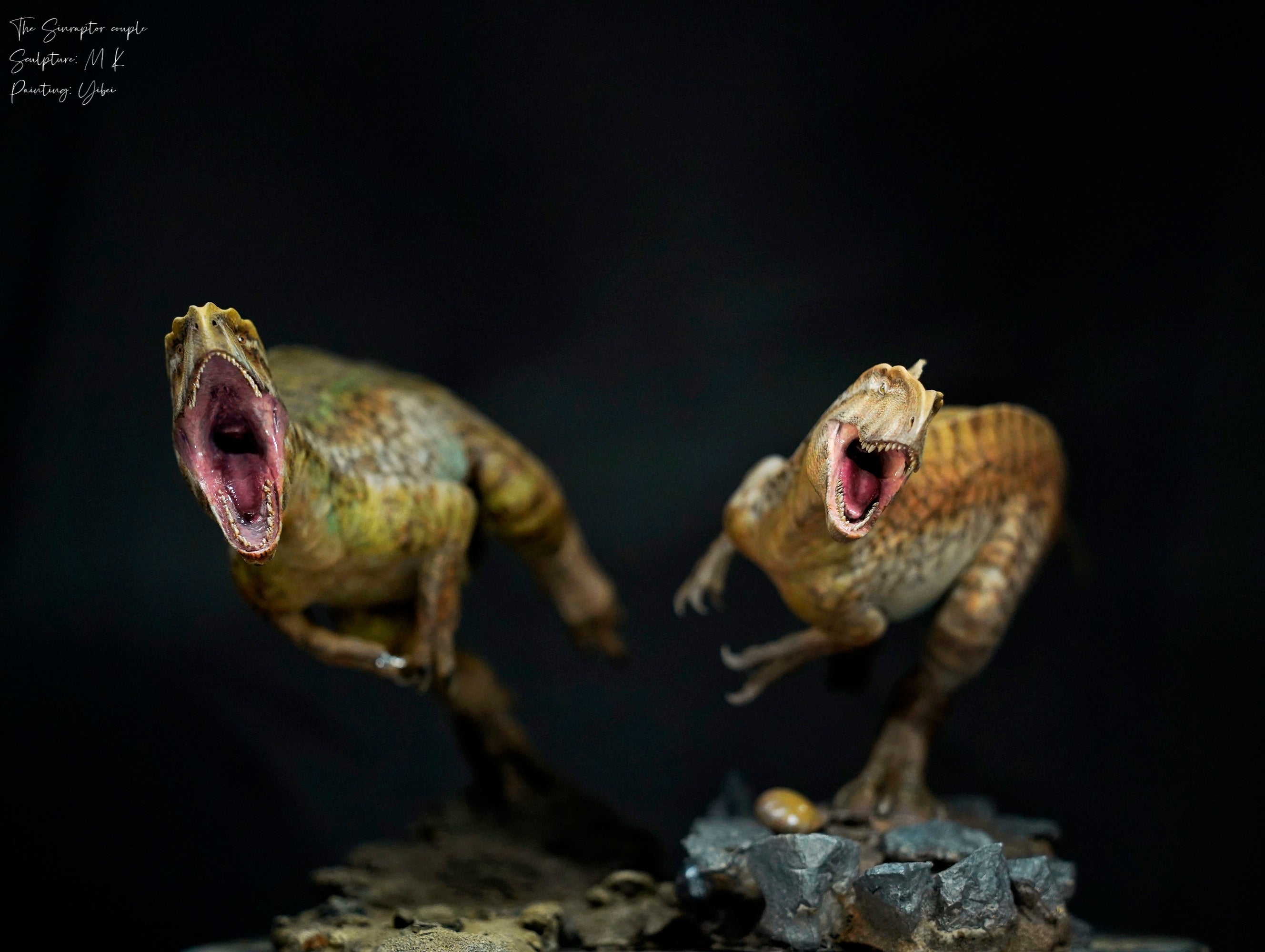 MK Studio 1:20 Scale Sinraptor Couple Scene Statue
