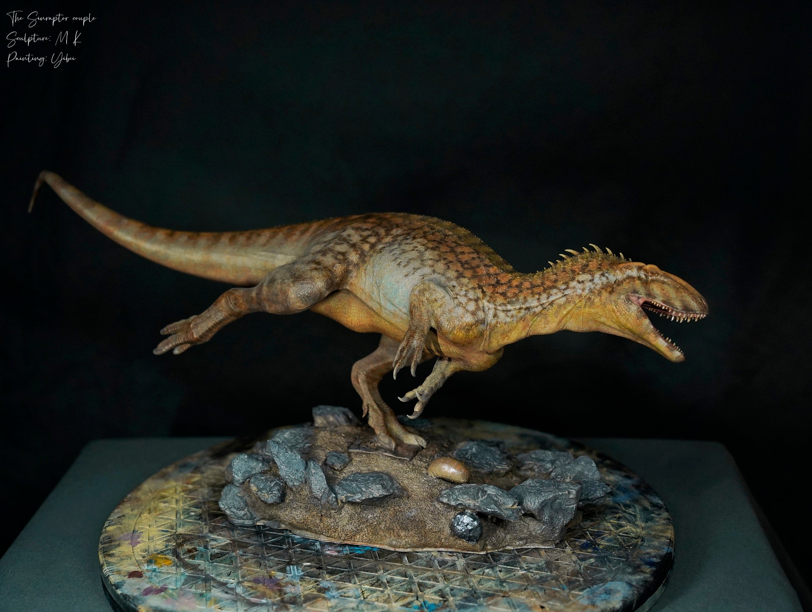 MK Studio 1:20 Scale Sinraptor Couple Scene Statue