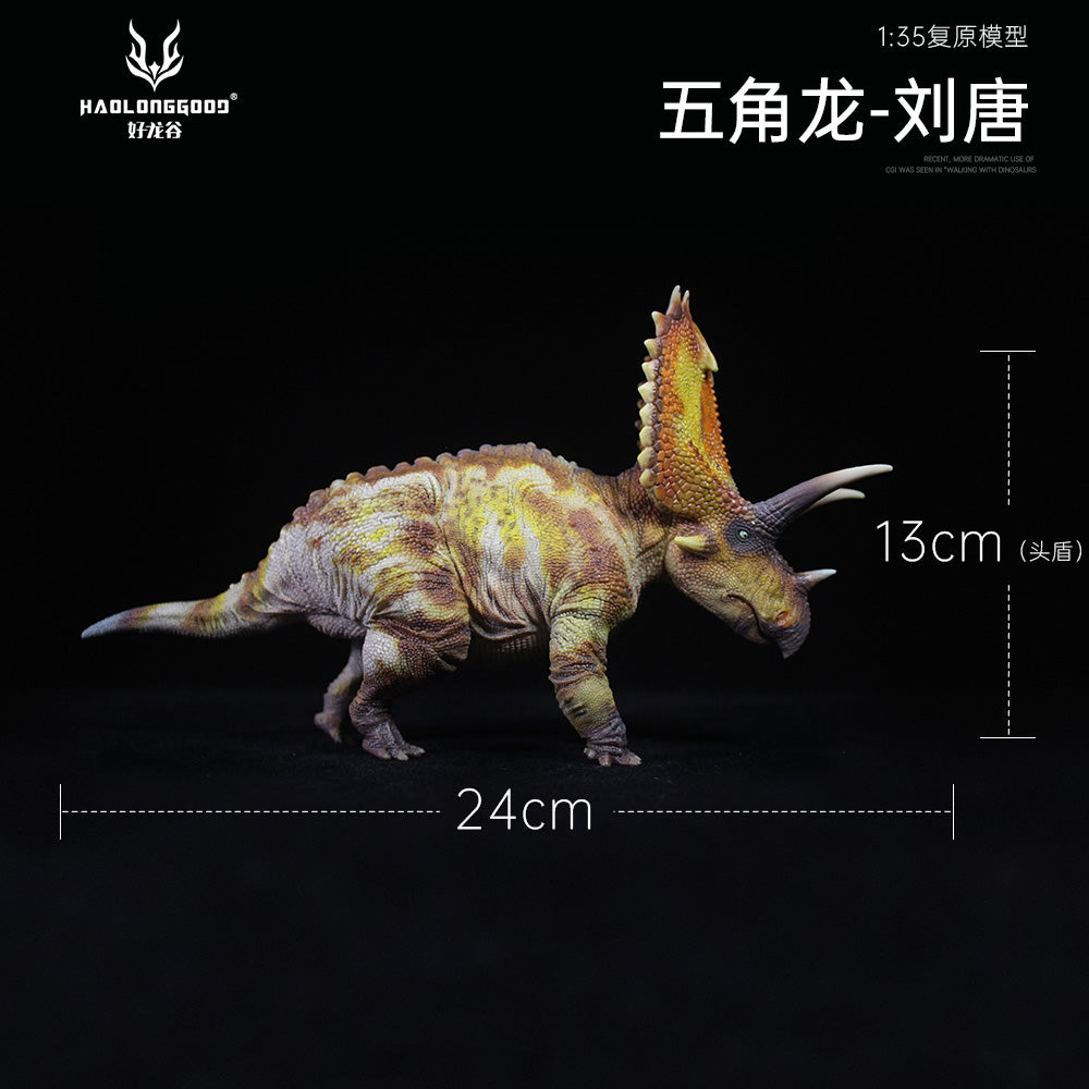 HAOLONGGOOD 1:35 Scale Pentaceratops Model