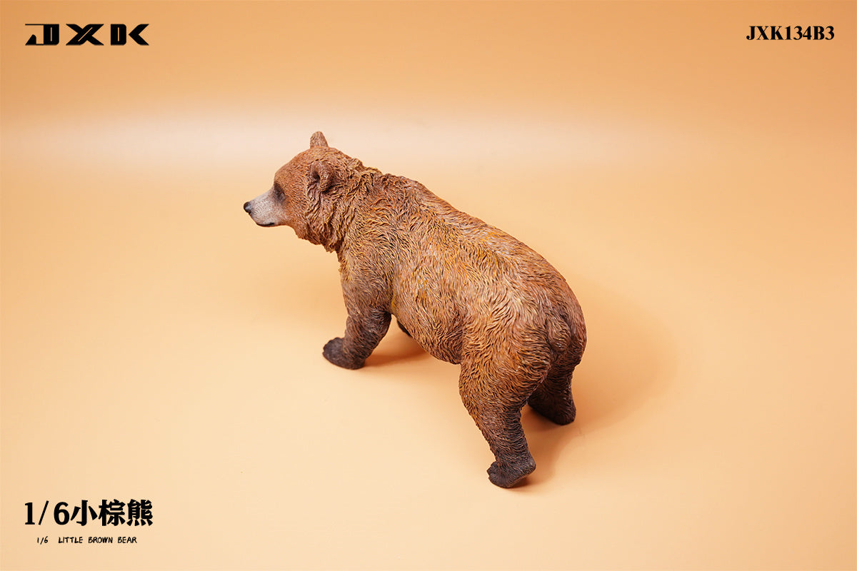 JXK 1/6 Little Brown Bear Model