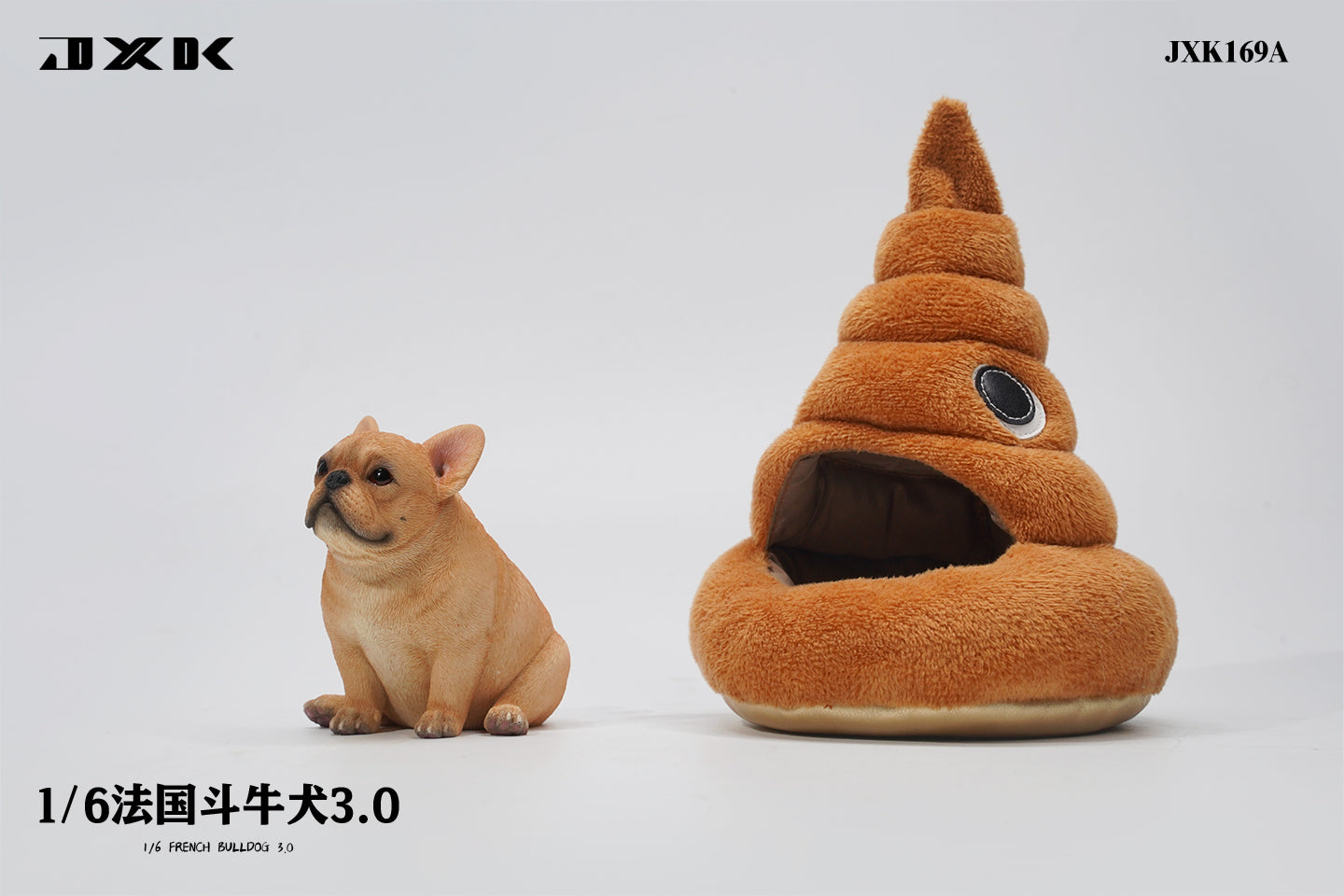JXK 1/6 French Bulldog 3.0 Model