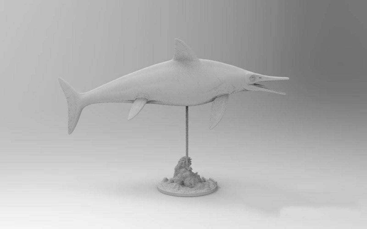 1/35 Platypterygius Model