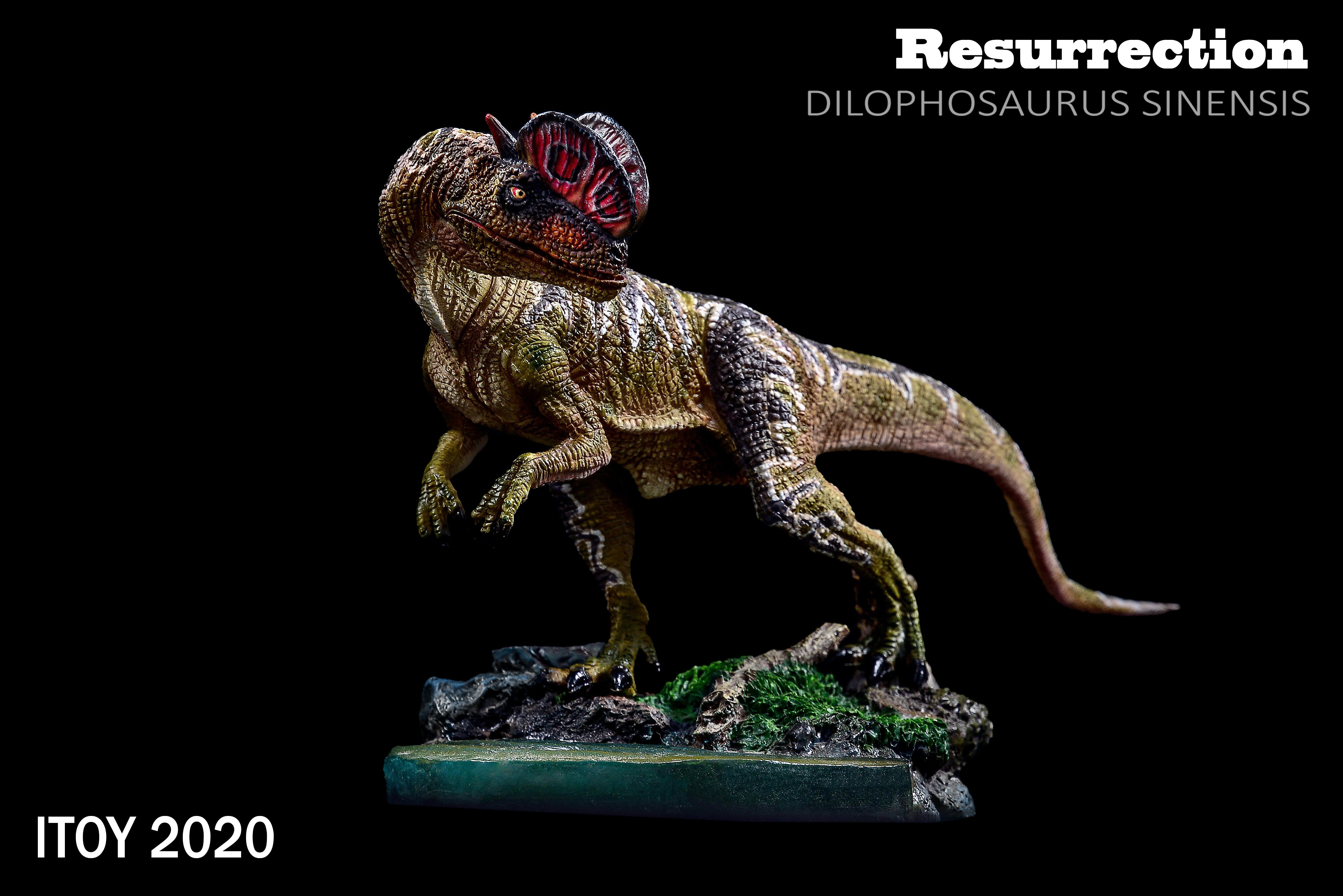ITOY 2020 Dilophosaurus Statue