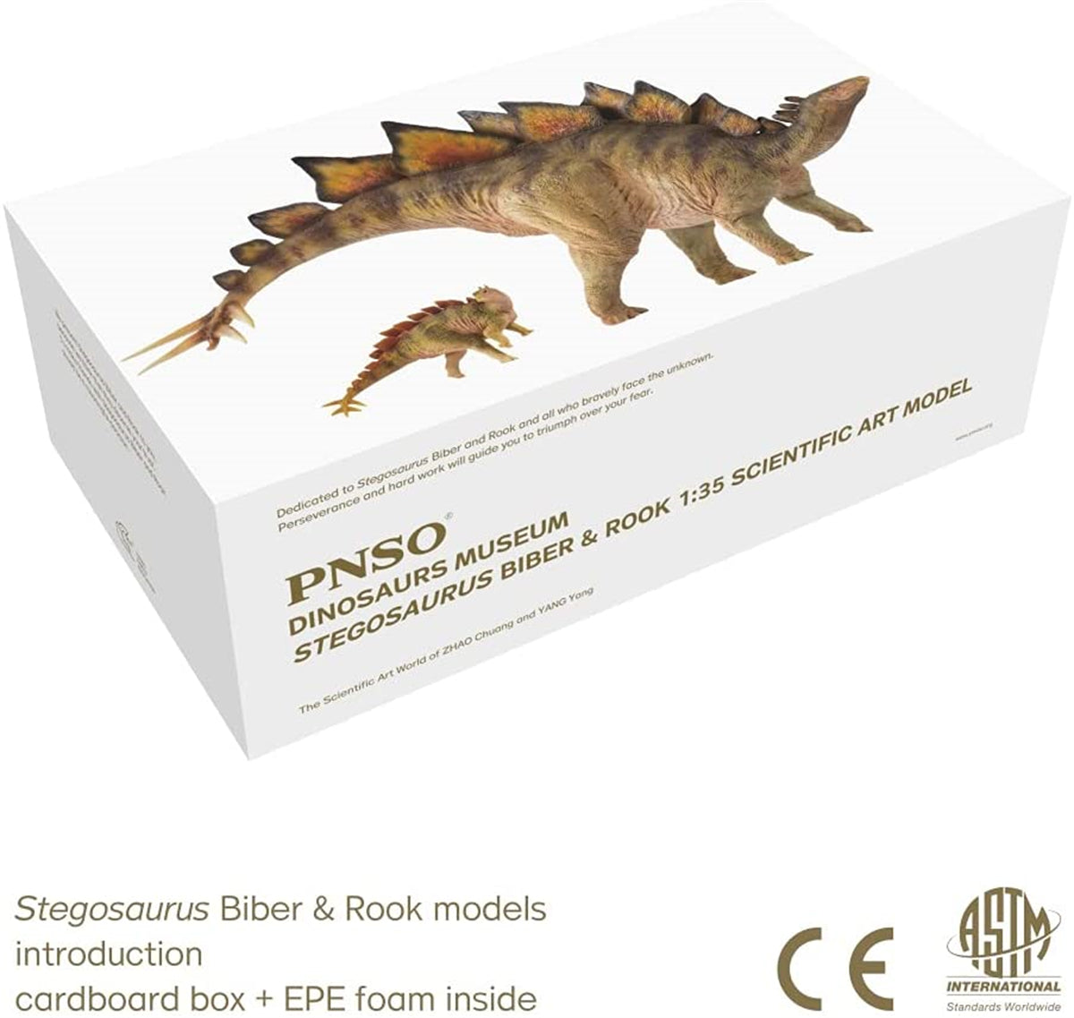 PNSO 1/35 Stegosaurus Biber & Rook Model