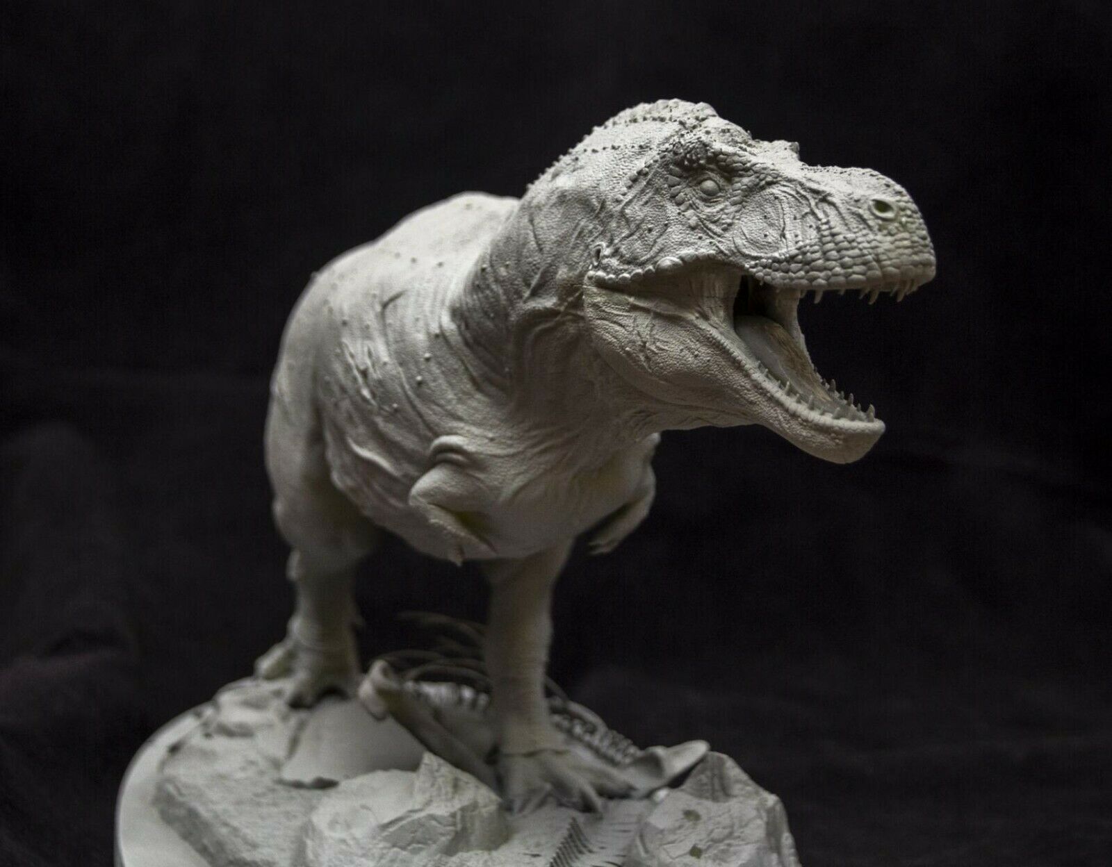T-Rex Ruby Skeleton Model