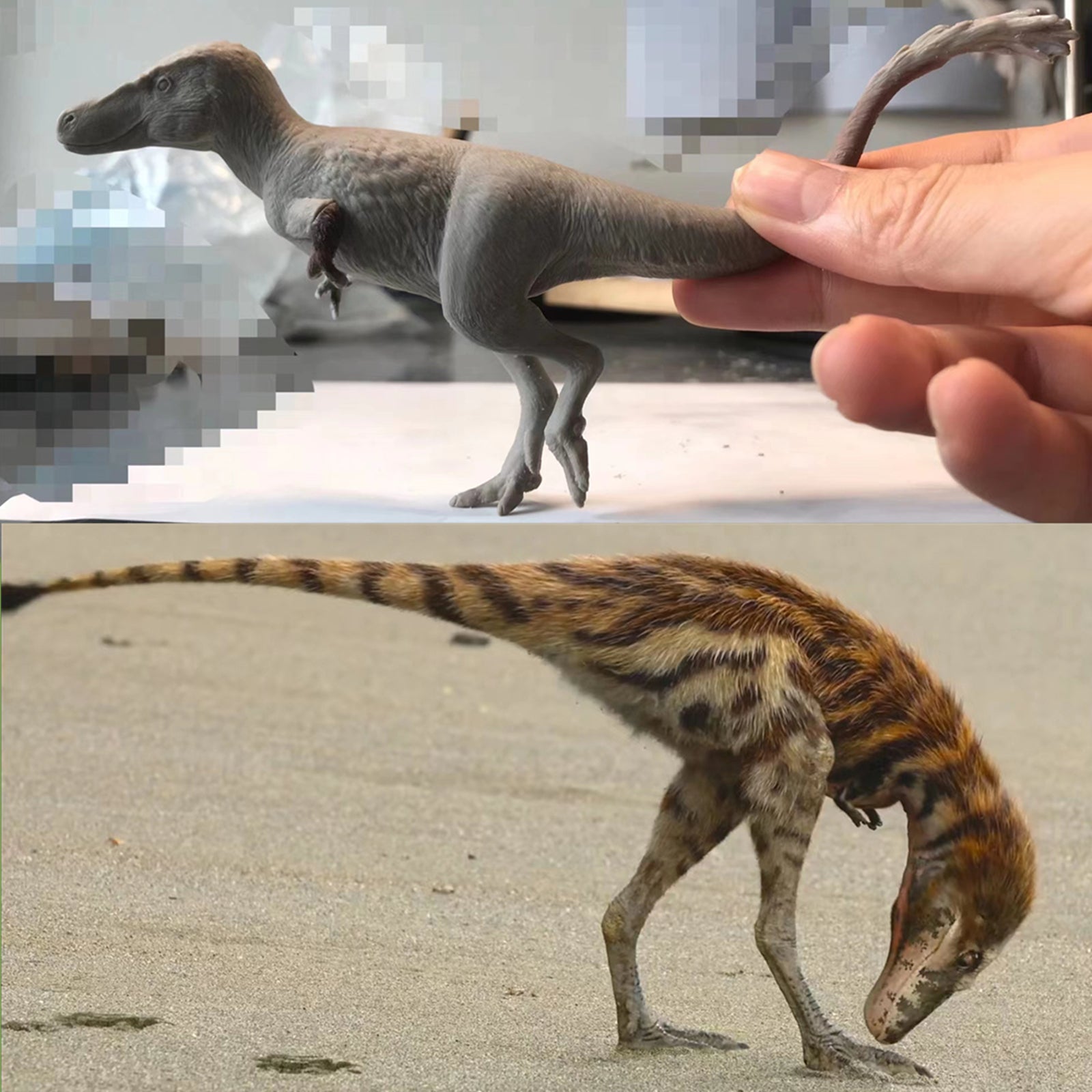 Cen DaoYi Studio 1:15 Scale Tyrannosaurus Cub Statue Model Kit
