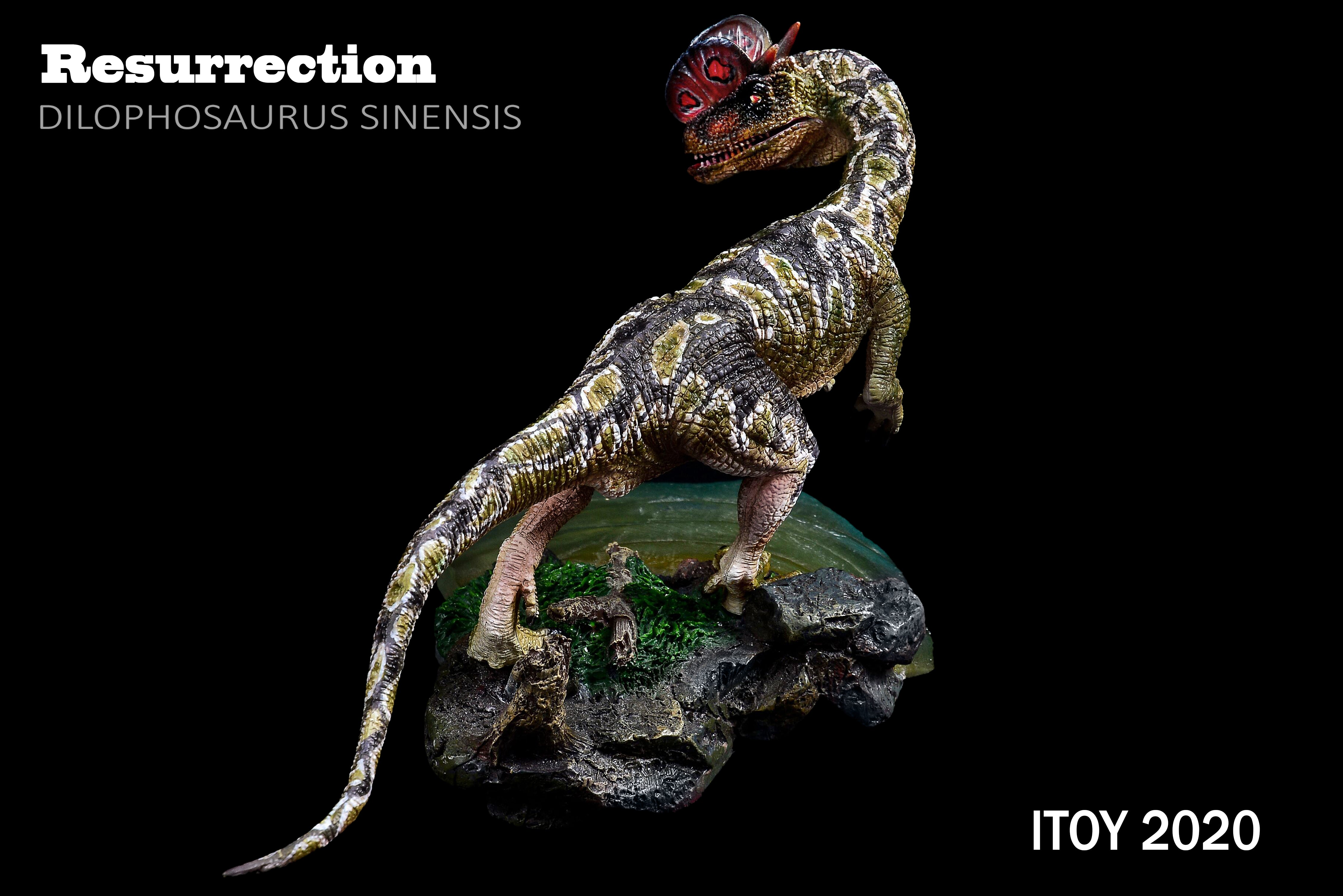 ITOY 2020 Dilophosaurus Statue