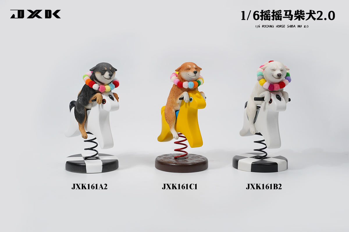 JXK 1/6 Rocking Horse Shiba Inu 2.0 Model