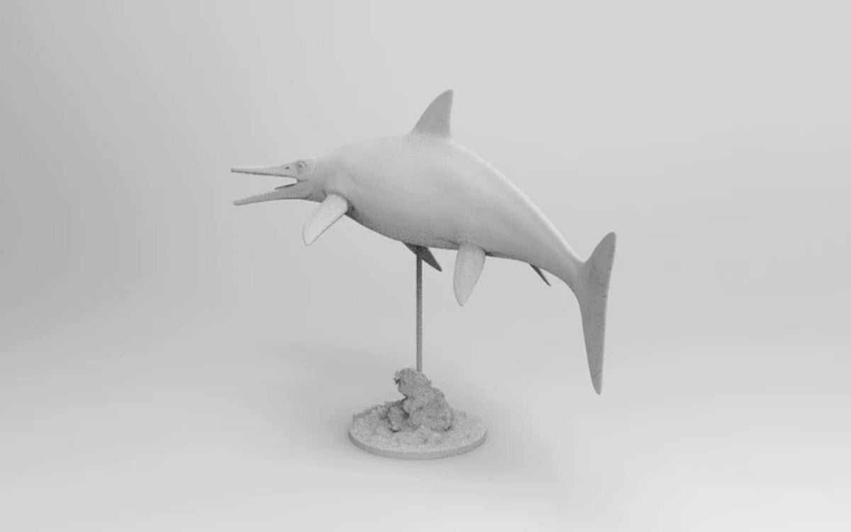 1/35 Platypterygius Model