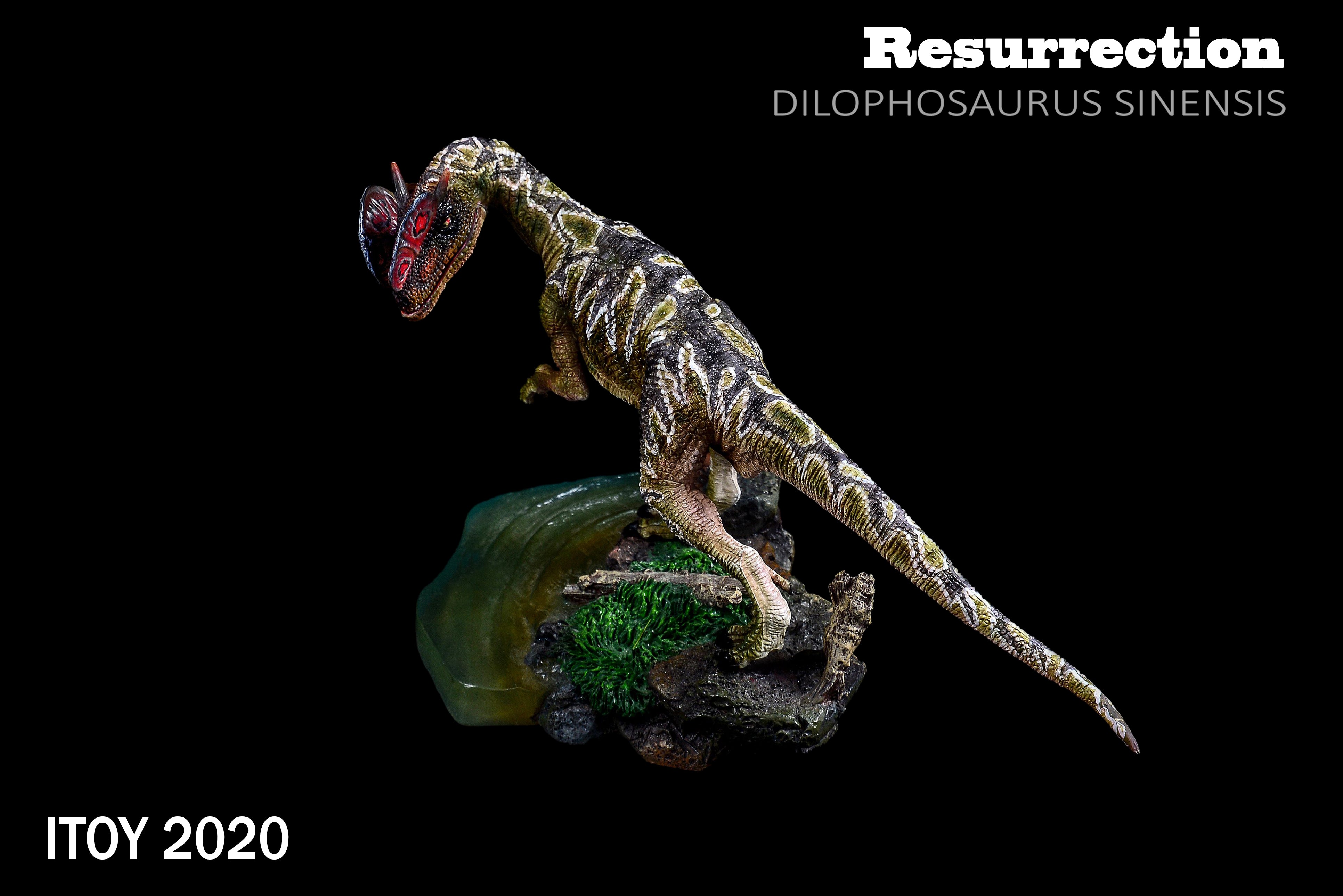 ITOY 2020 Dilophosaurus Statue
